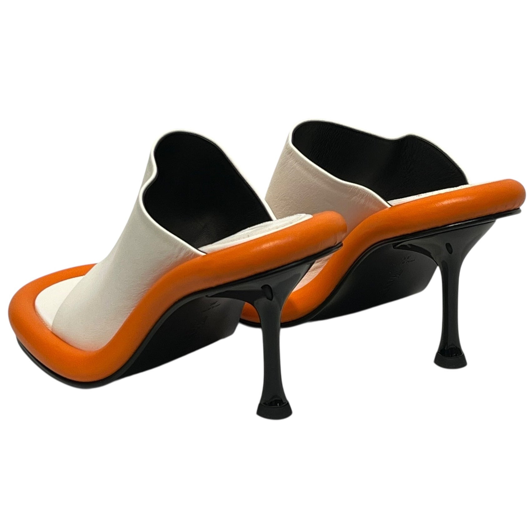 JW ANDERSON(J.W.ANDERSON)/Heels/US 7/WHT/Bumper shoes orange view 2