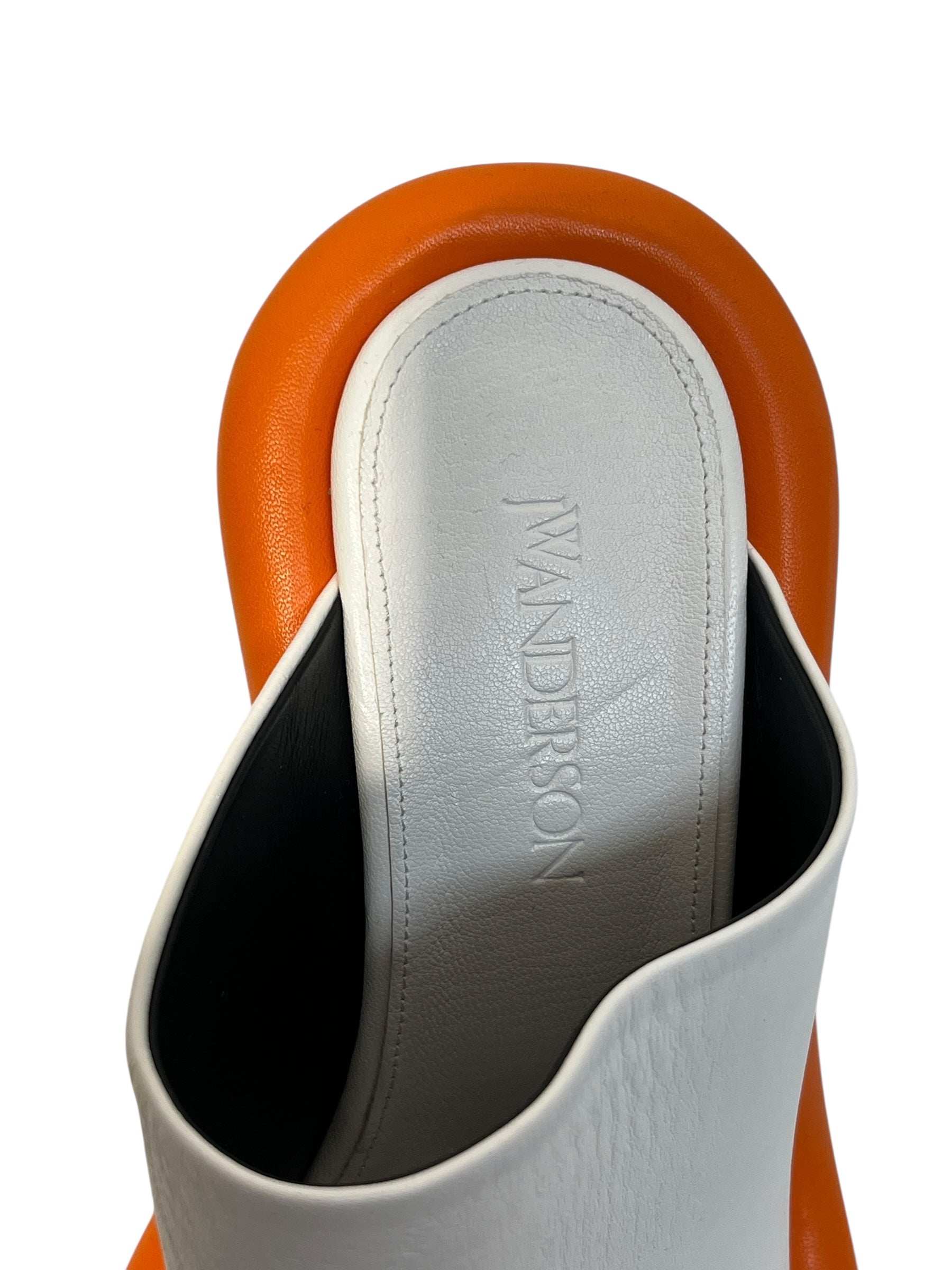 JW ANDERSON(J.W.ANDERSON)/Heels/US 7/WHT/Bumper shoes orange view 3