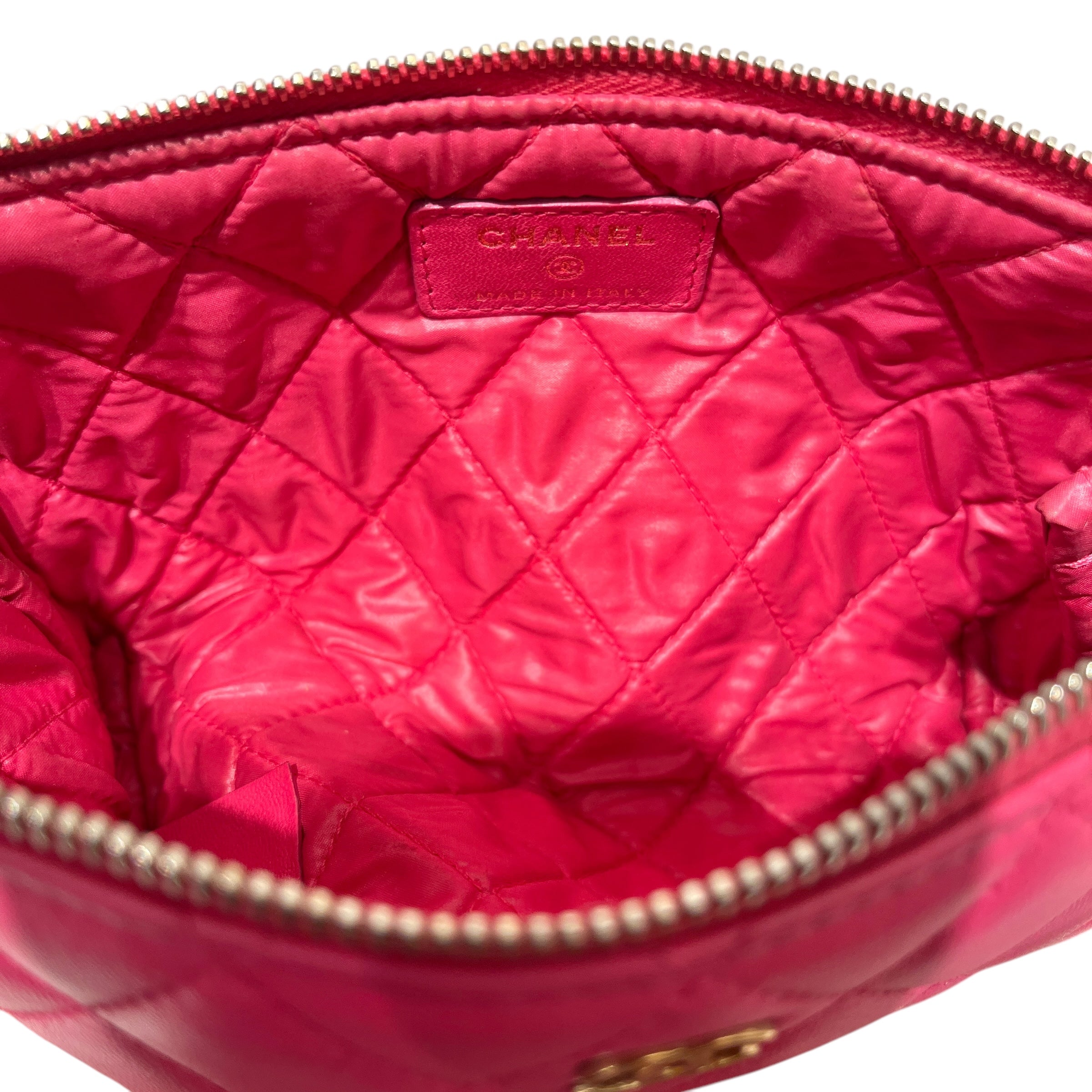 CHANEL/Pouch/Leather/PNK/COSMETICS POUCH view 6