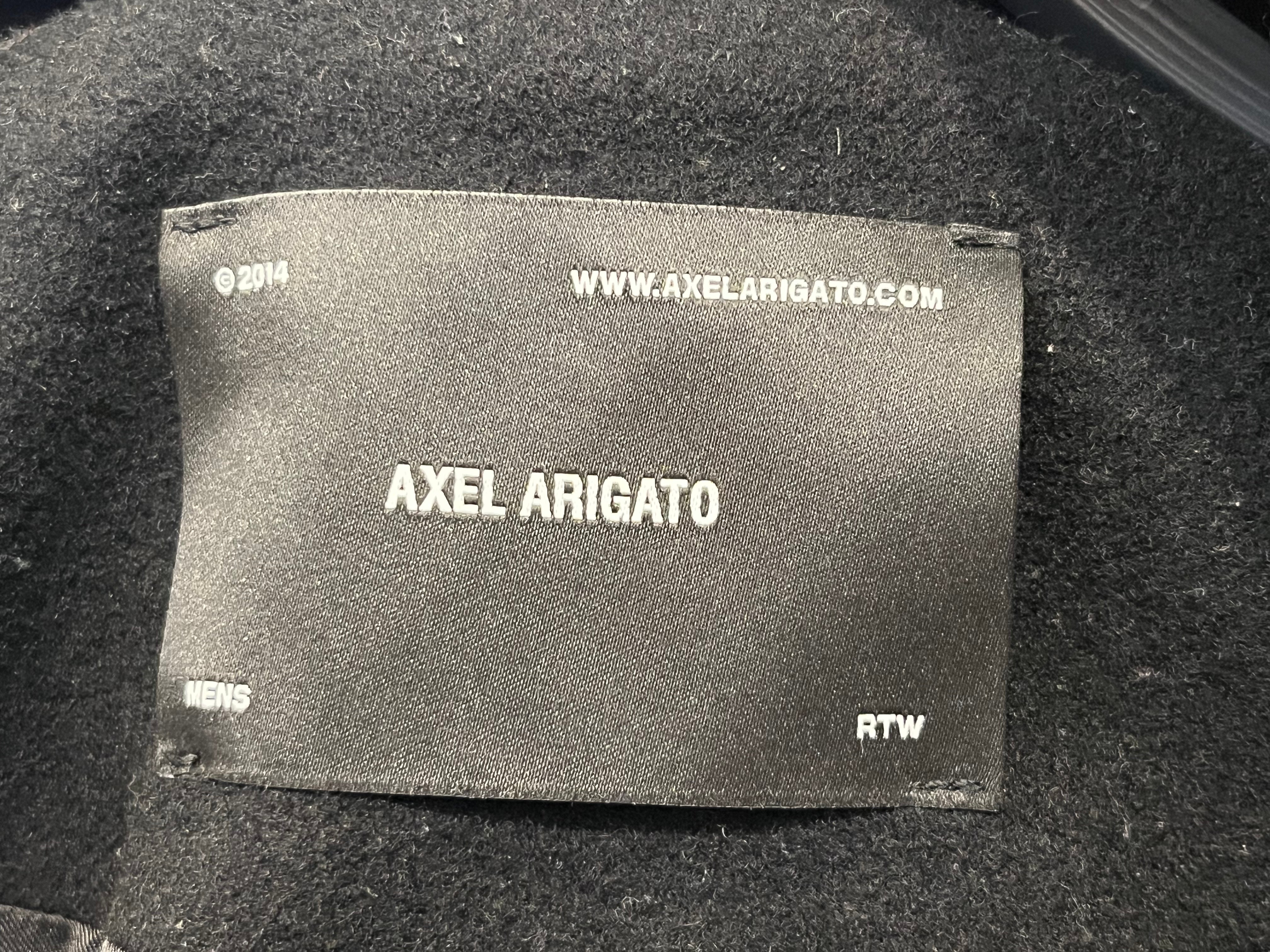 Axel Arigato/Baseball Jkt/XL/Polyester/BLK/AIRPLANE PATCH ON LEFT view 3