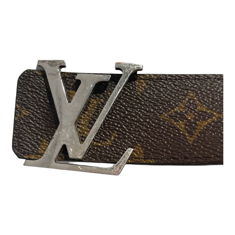 LOUIS VUITTON/Belt/Monogram/Leather/BRW/