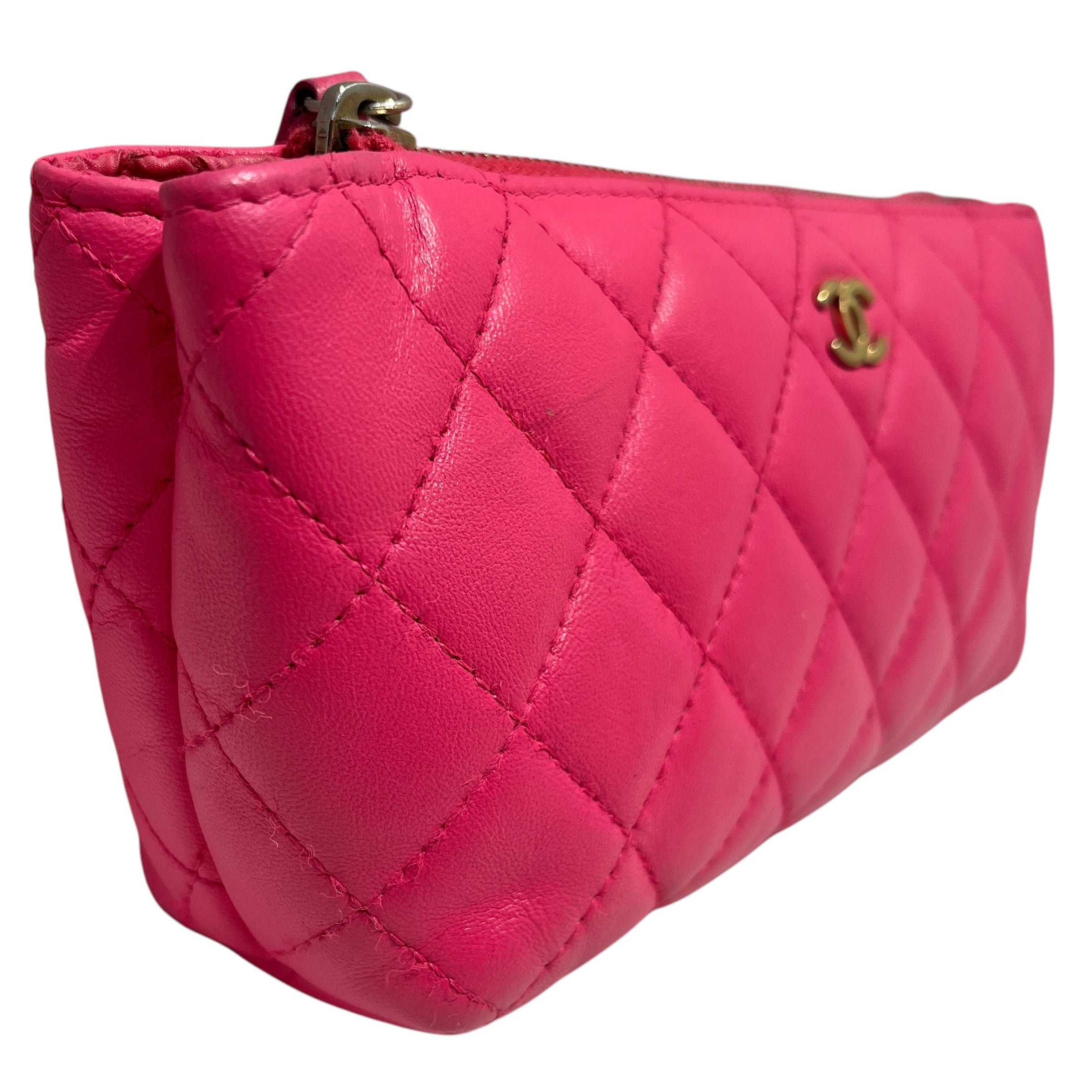 CHANEL/Pouch/Leather/PNK/COSMETICS POUCH view 7