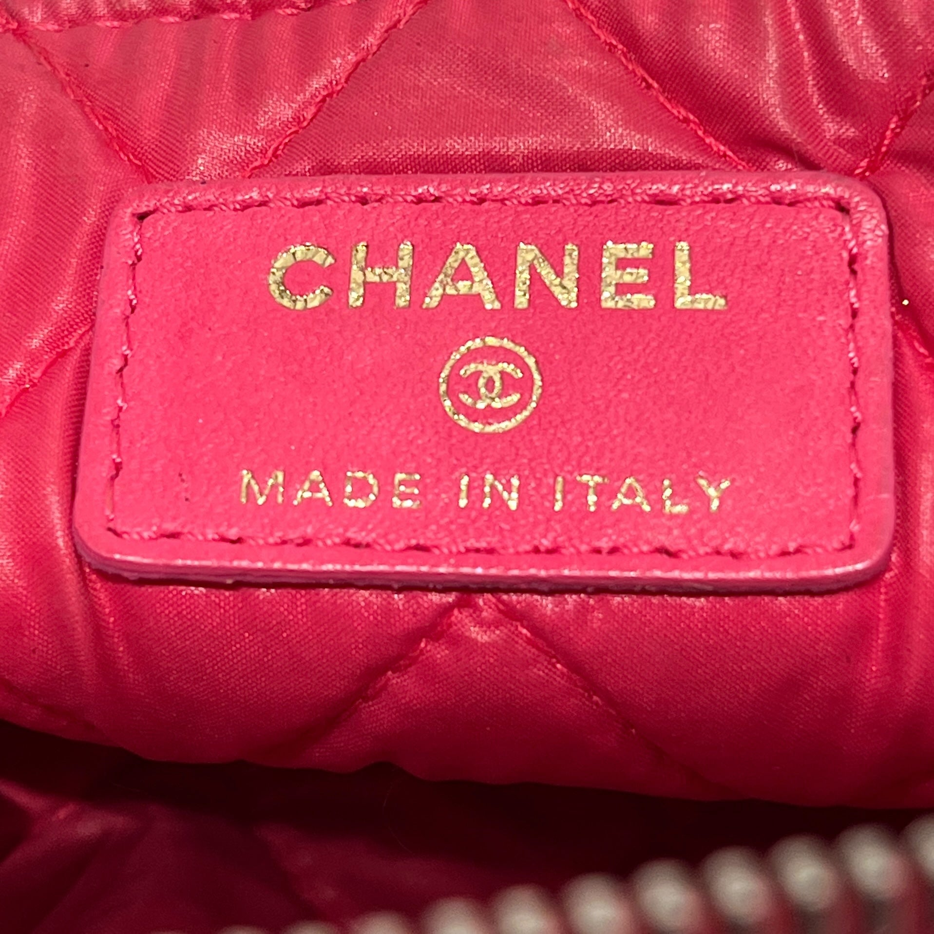 CHANEL/Pouch/Leather/PNK/COSMETICS POUCH view 4