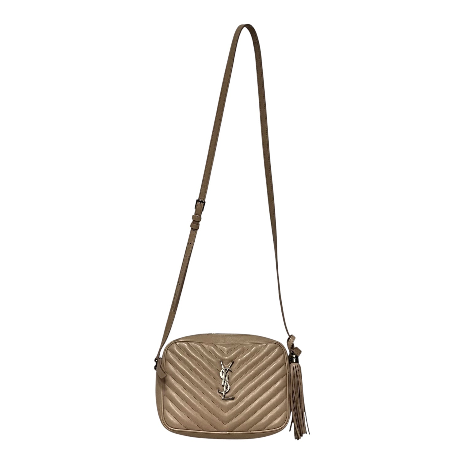 YVES SAINT LAURENT/Cross Body Bag/Leather/CML/leather camera bag view 1