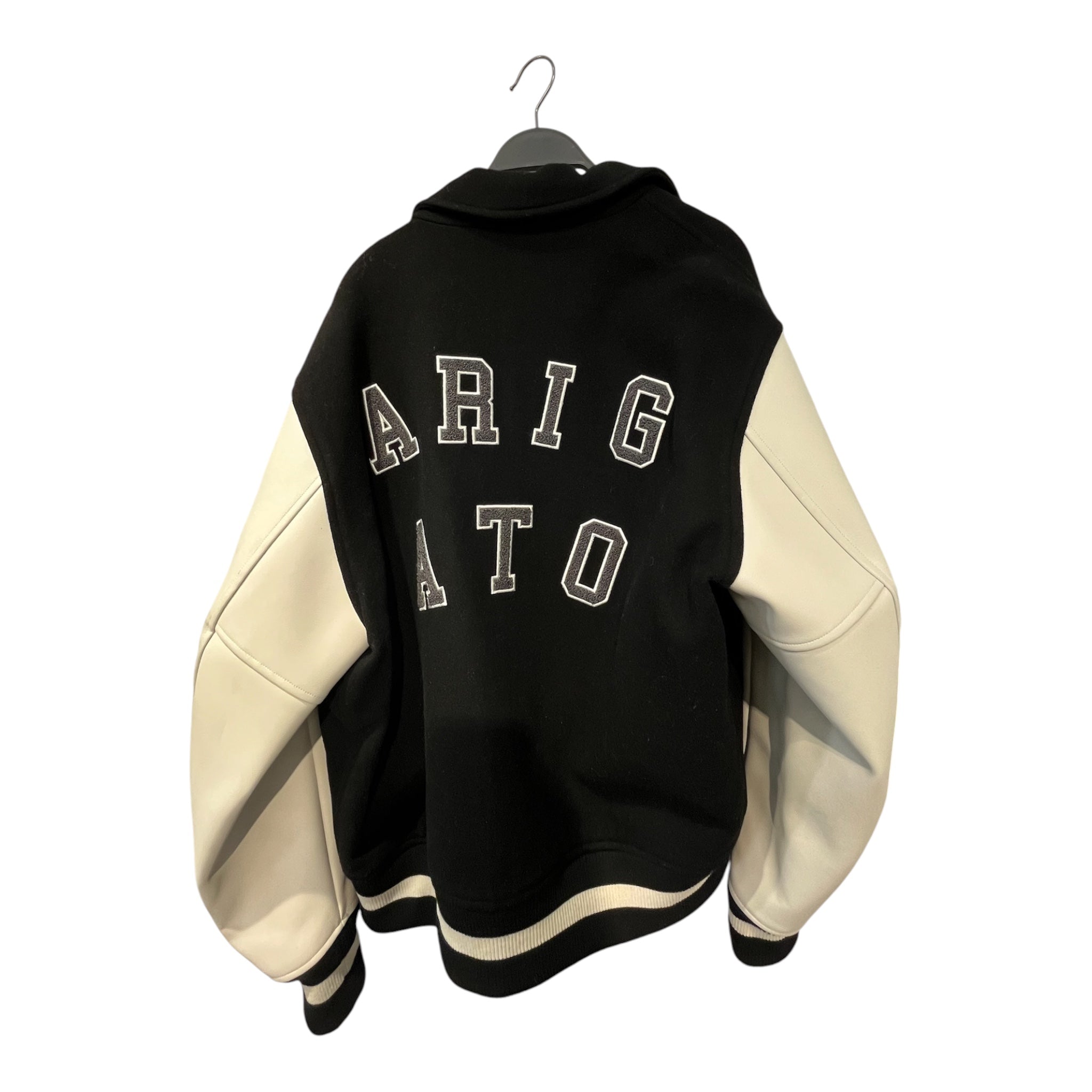 Axel Arigato/Baseball Jkt/XL/Polyester/BLK/AIRPLANE PATCH ON LEFT view 2