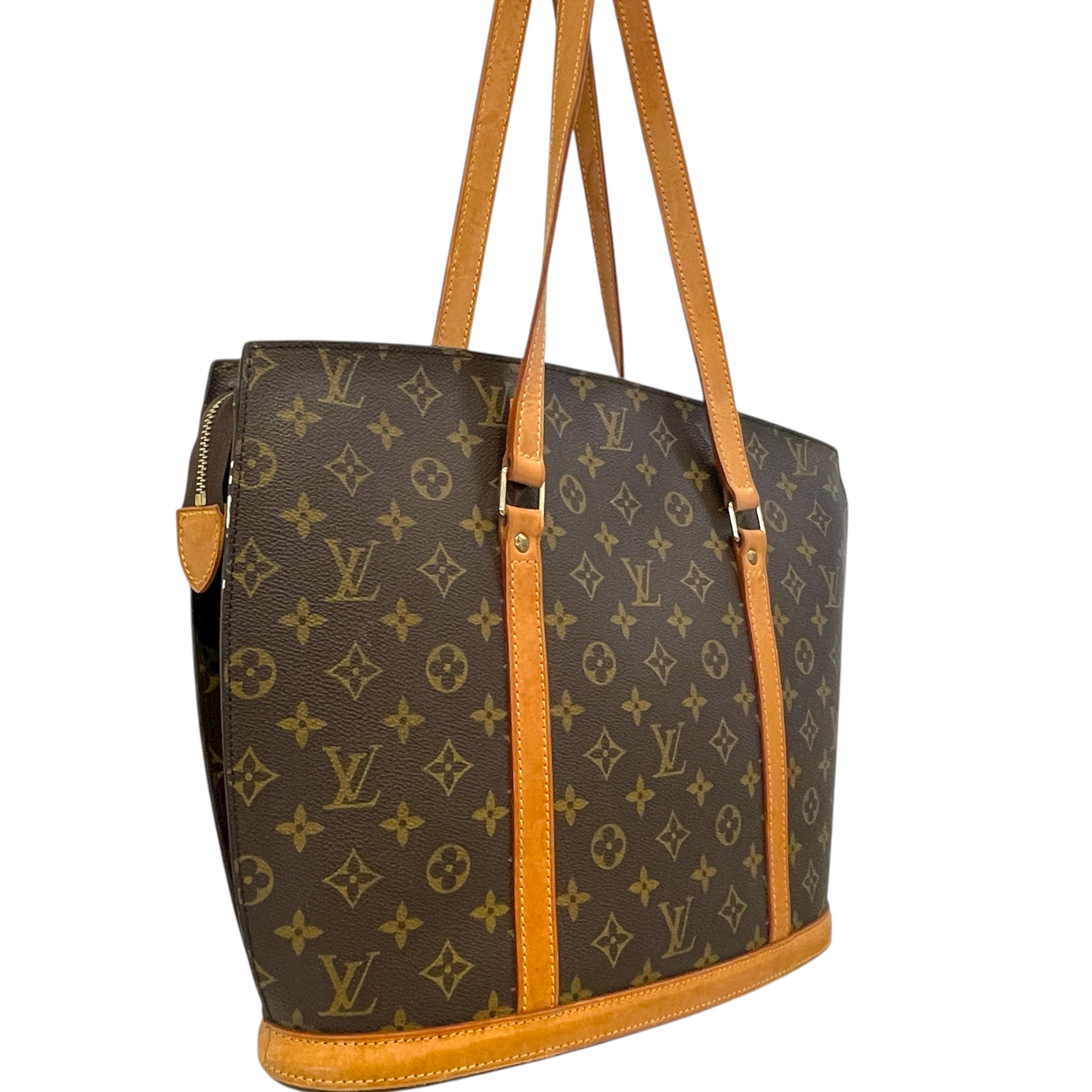 LOUIS VUITTON/Tote Bag/Monogram/Leather/BRW/Babylone view 3