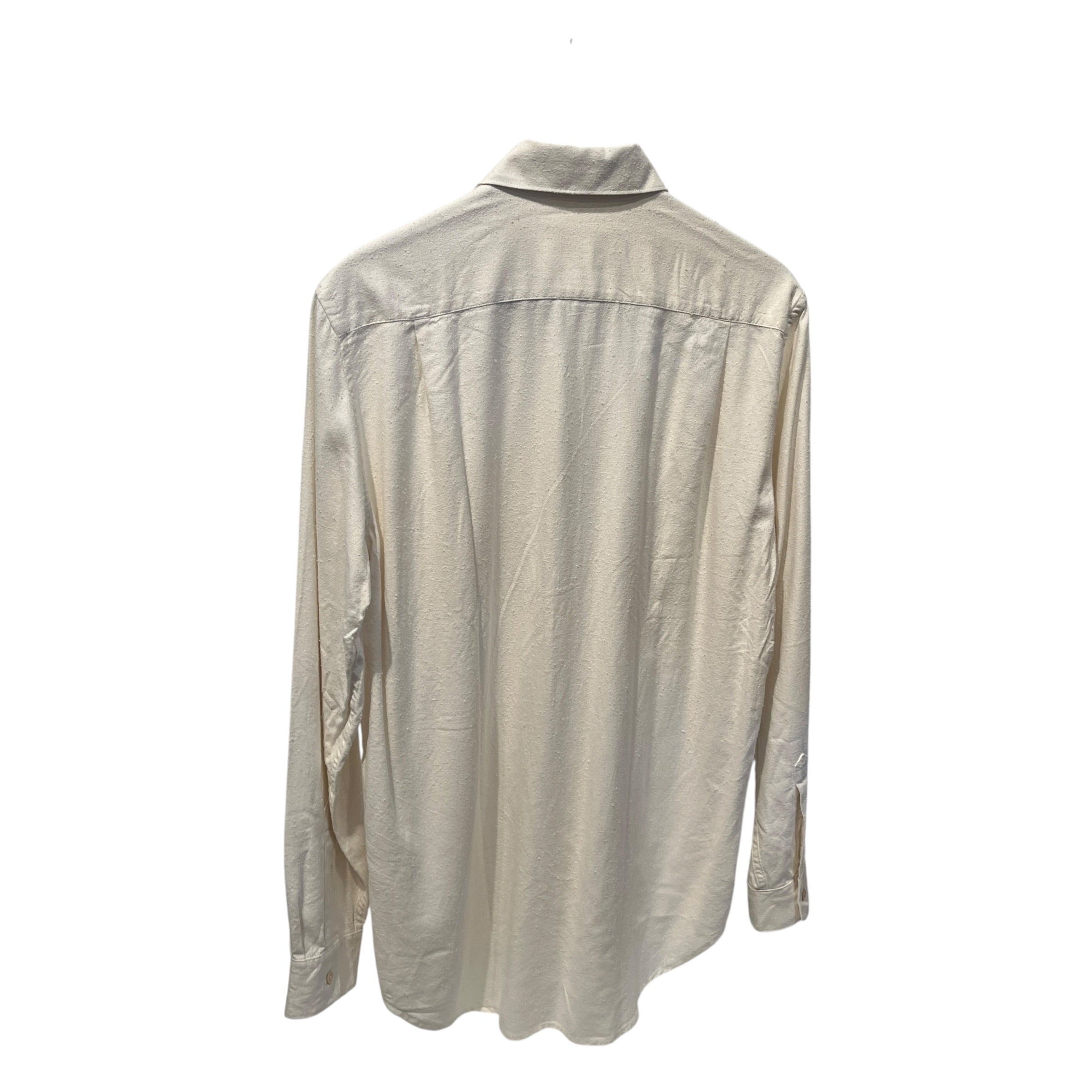 OUR LEGACY/LS Shirt/48/Linen/CRM/pilling design view 2