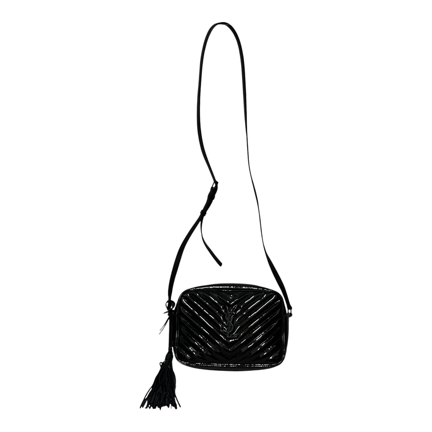 SAINT LAURENT/Cross Body Bag/Leather/BLK/ view 1