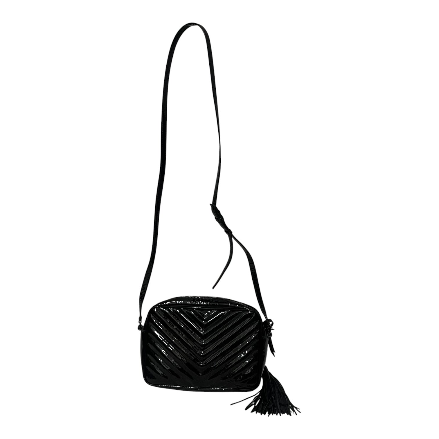 SAINT LAURENT/Cross Body Bag/Leather/BLK/ view 2