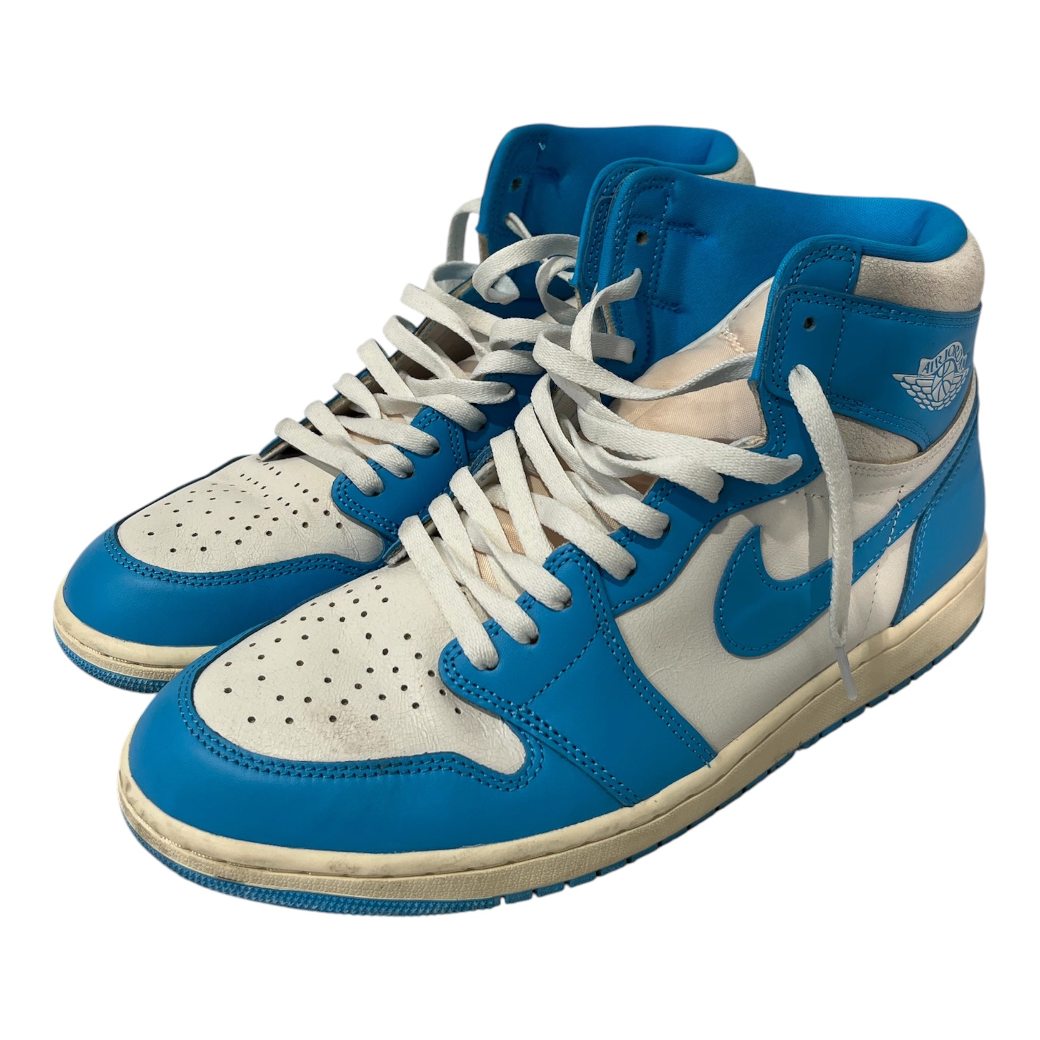 NIKE/Hi-Sneakers/US 12/Leather/BLU/U-Tip/DZ5485-402 aj1 unc reimagined view 1
