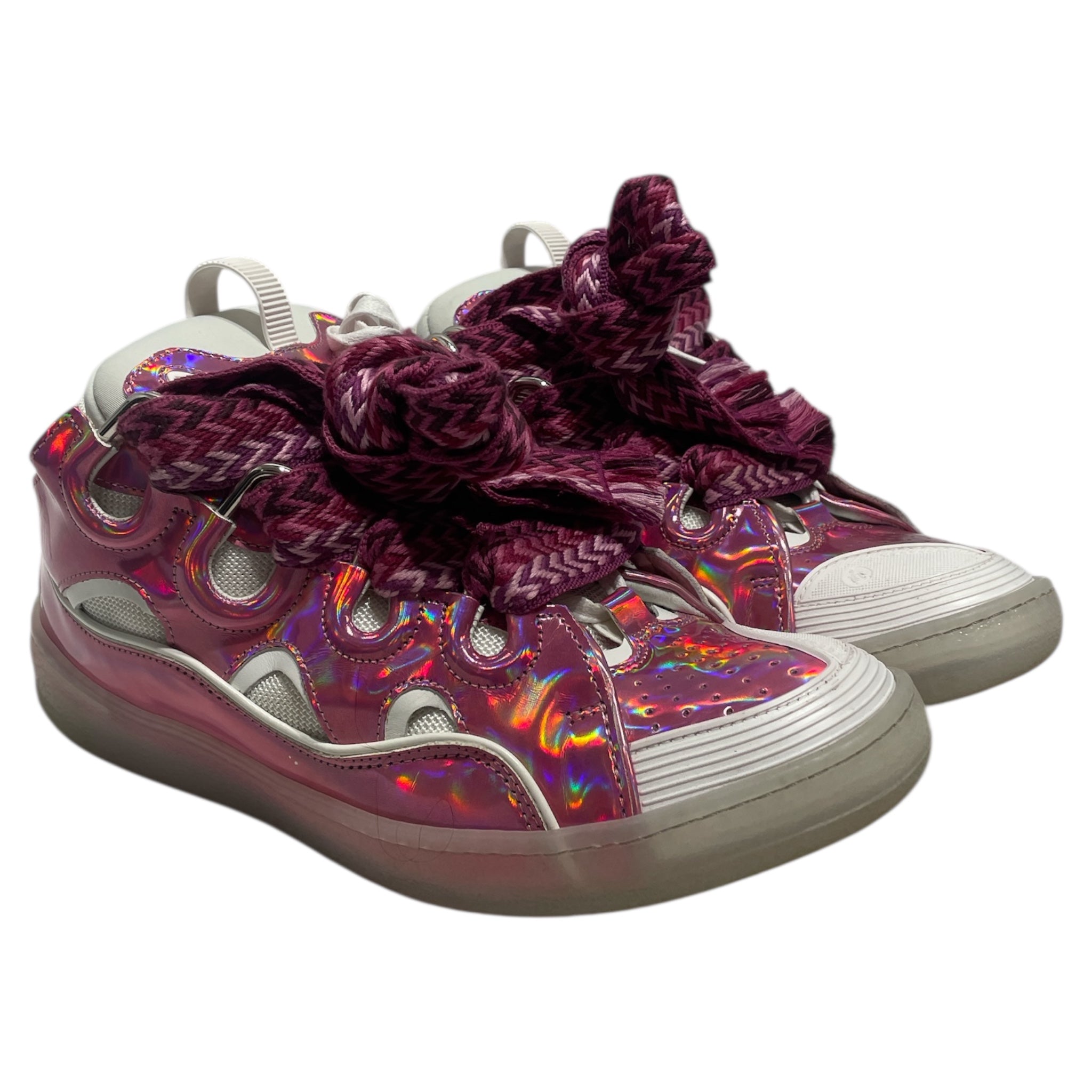 LANVIN/Hi-Sneakers/EU 44/PNK/Curb Reflective Pink view 1
