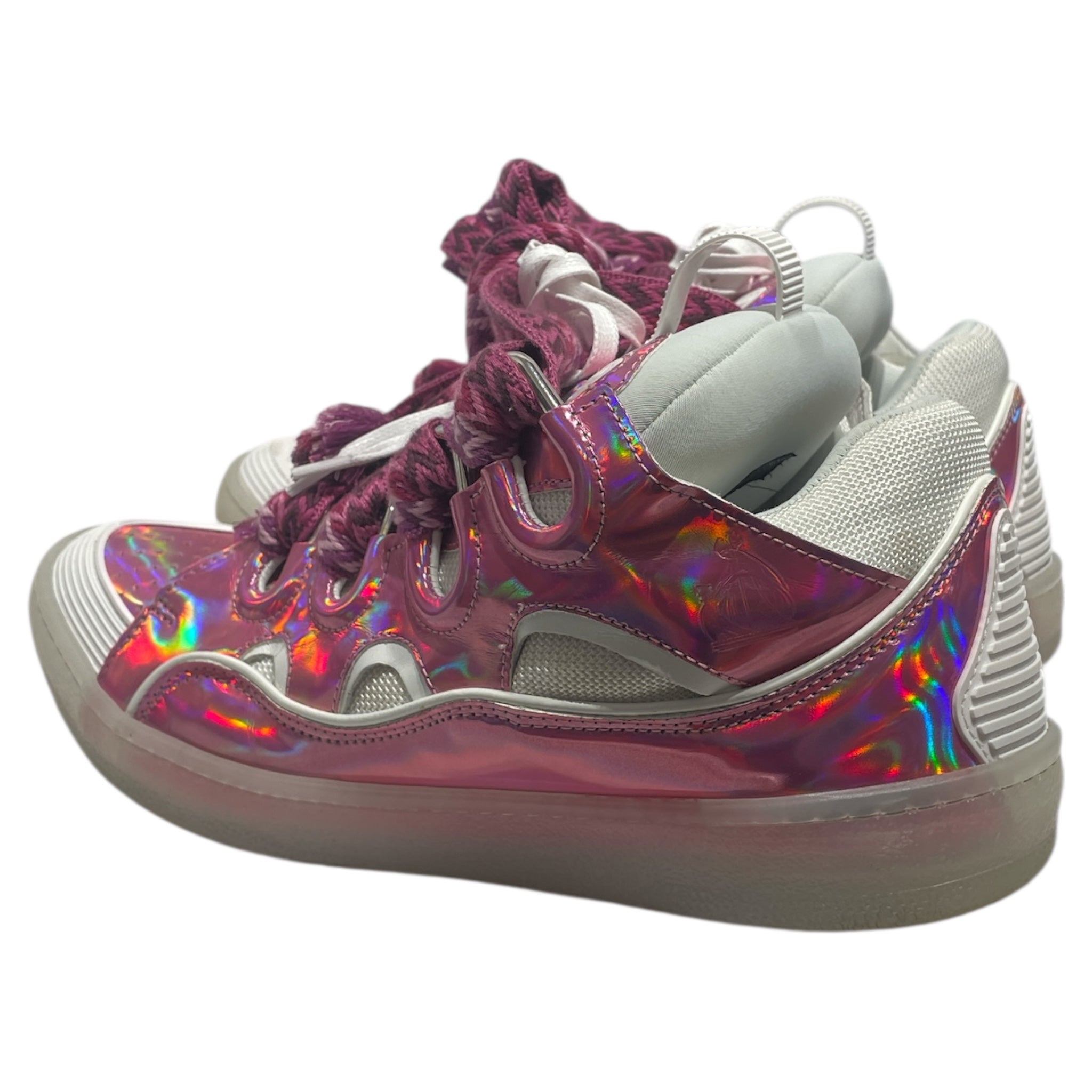 LANVIN/Hi-Sneakers/EU 44/PNK/Curb Reflective Pink view 2