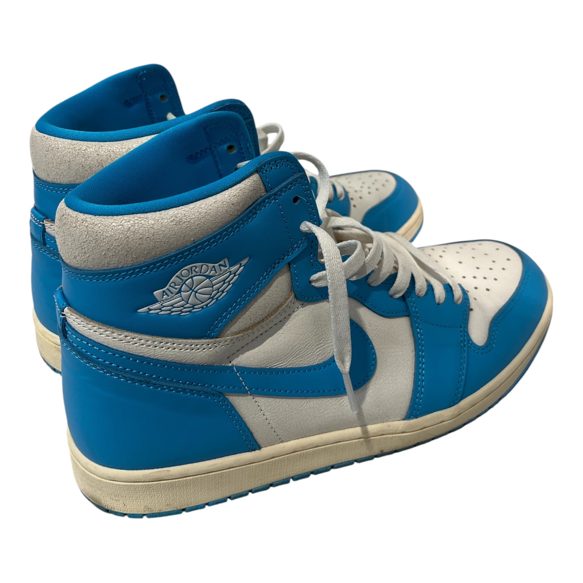 NIKE/Hi-Sneakers/US 12/Leather/BLU/U-Tip/DZ5485-402 aj1 unc reimagined view 4