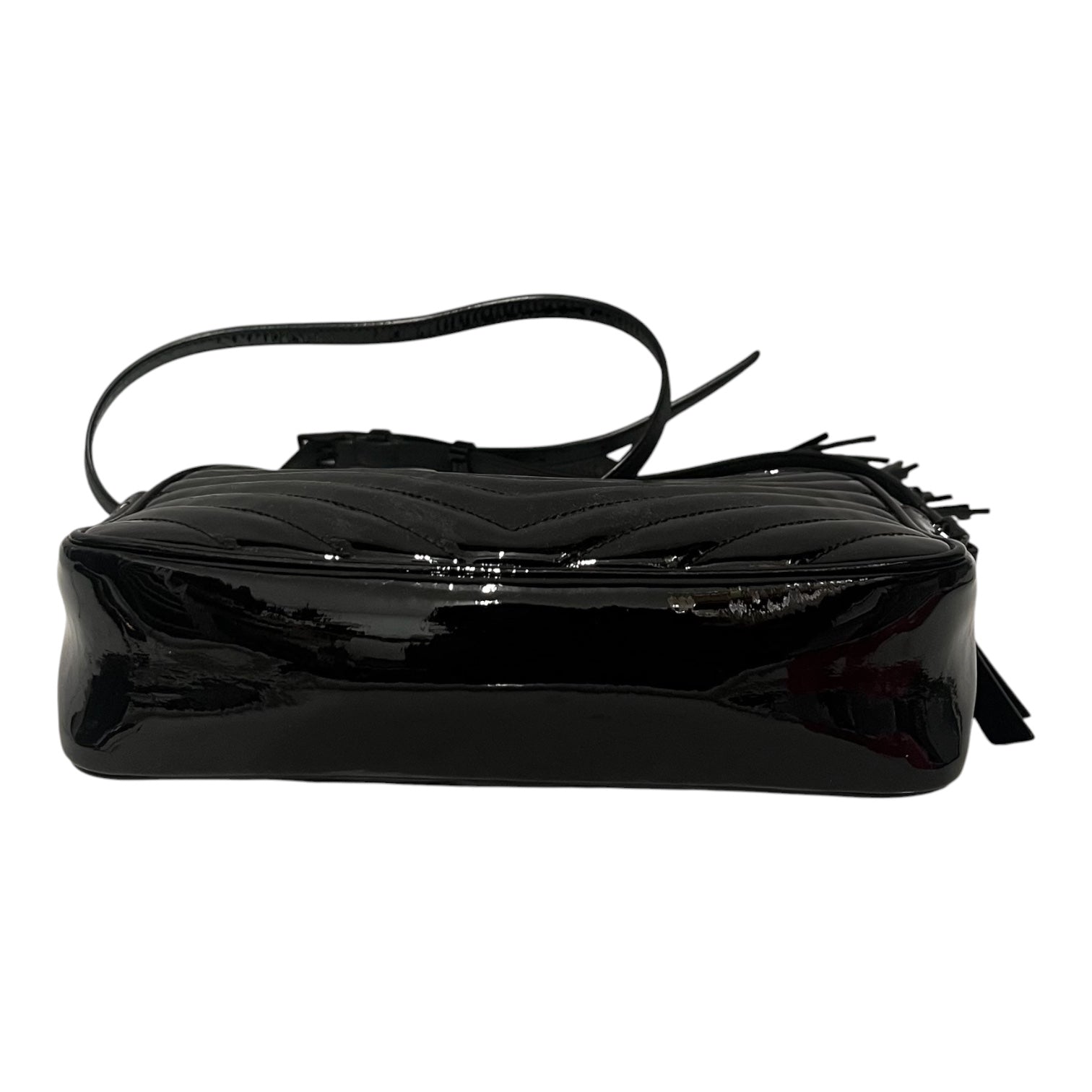 SAINT LAURENT/Cross Body Bag/Leather/BLK/ view 4