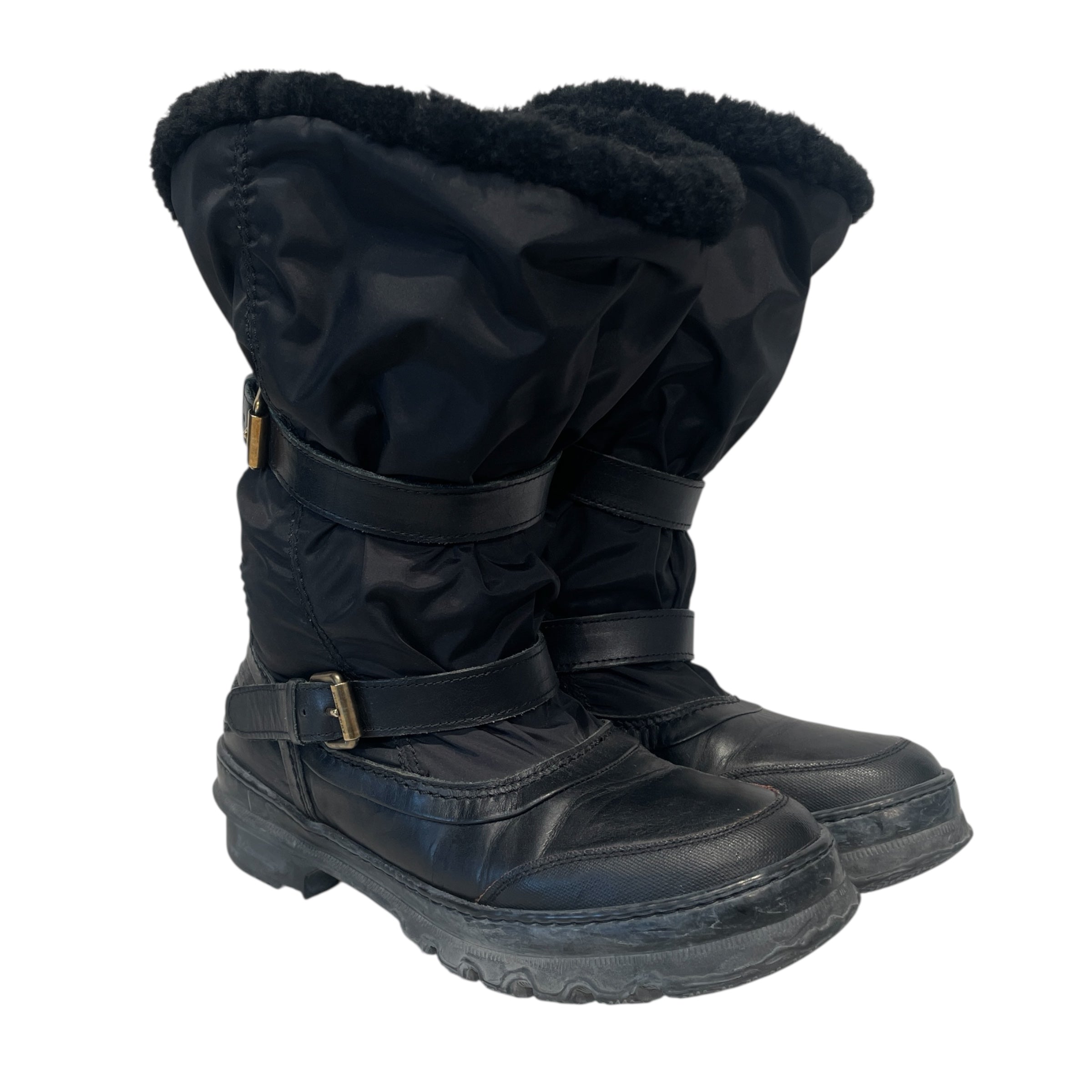 BURBERRY/Trekking Boots/EU 37/BLK/BURBERRY SPORT view 1