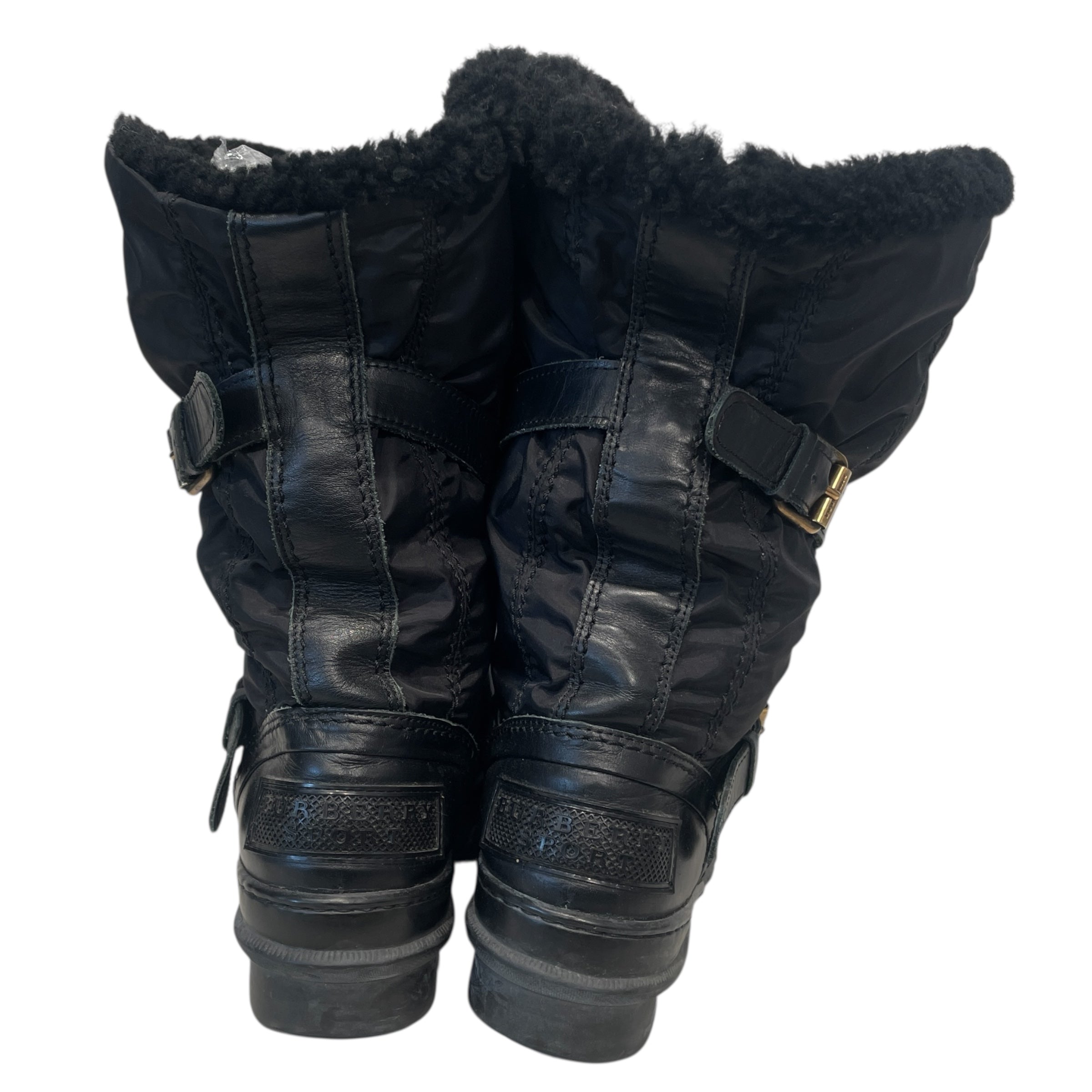 BURBERRY/Trekking Boots/EU 37/BLK/BURBERRY SPORT view 3