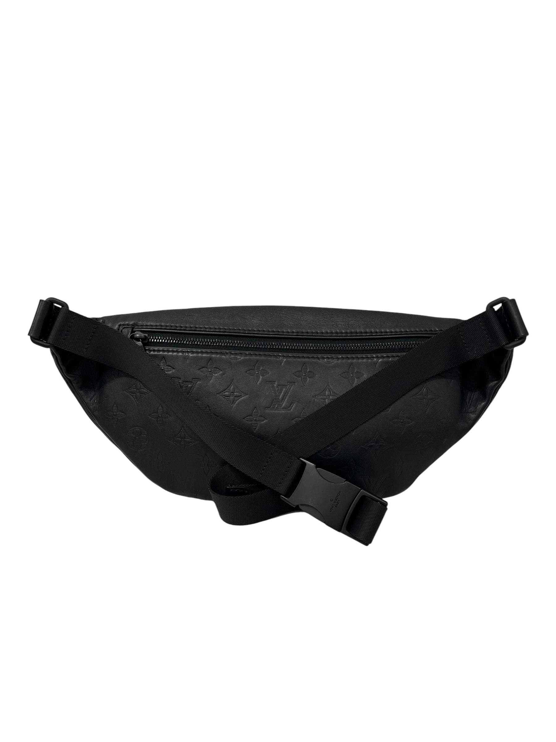LOUIS VUITTON/Fanny Pack/Monogram/Leather/BLK/DISCOVERY BUM BAG view 2
