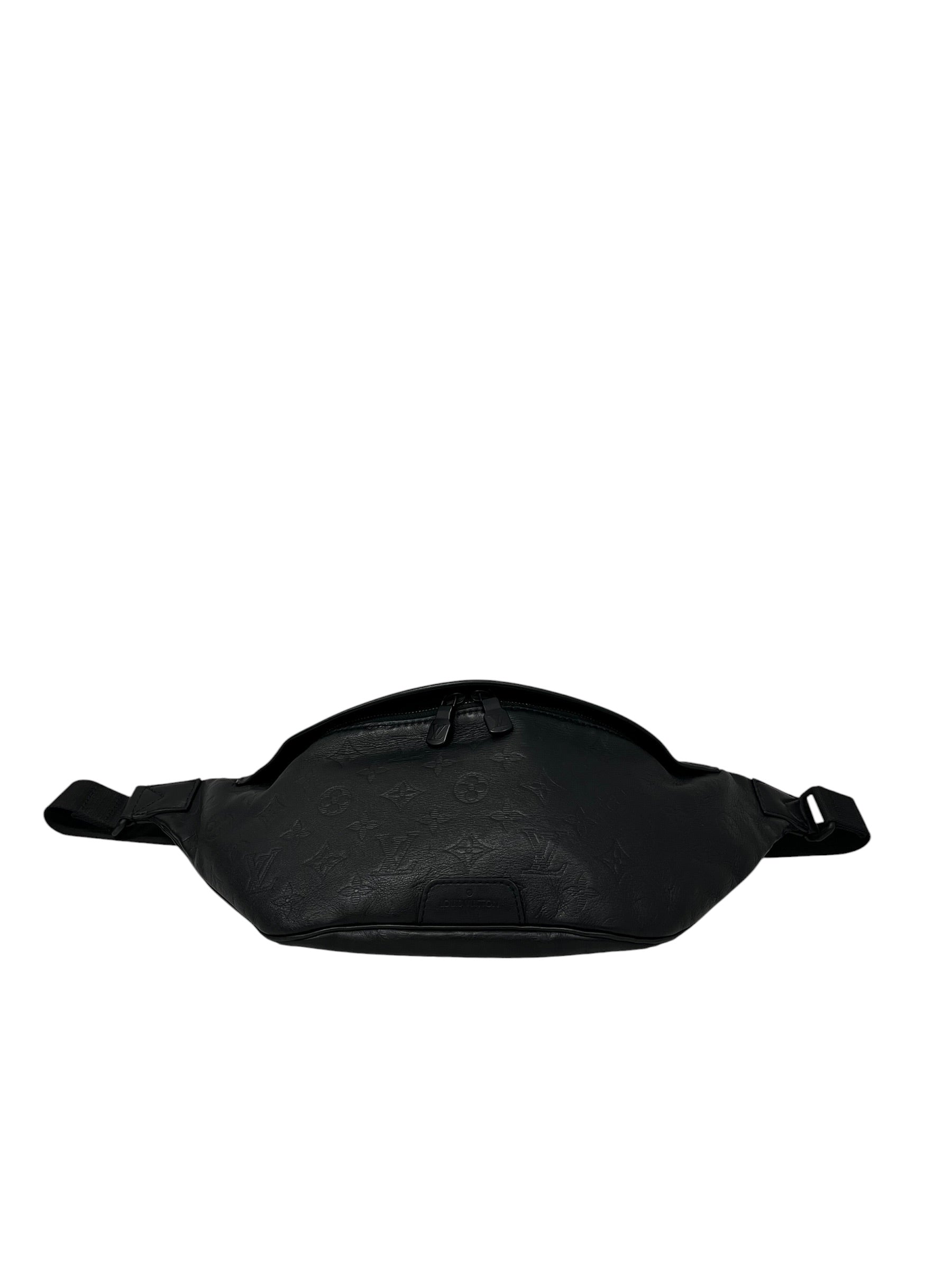 LOUIS VUITTON/Fanny Pack/Monogram/Leather/BLK/DISCOVERY BUM BAG view 3