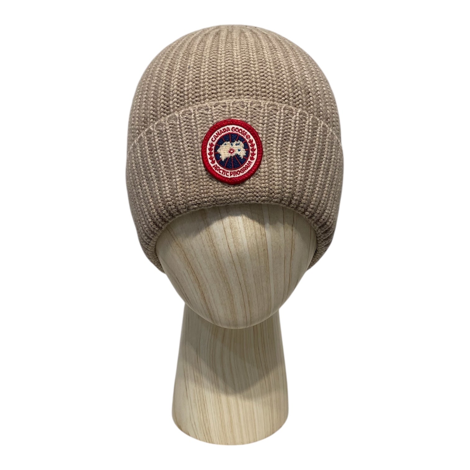 CANADA GOOSE/Beanie/Cotton/BEG/5026M view 1