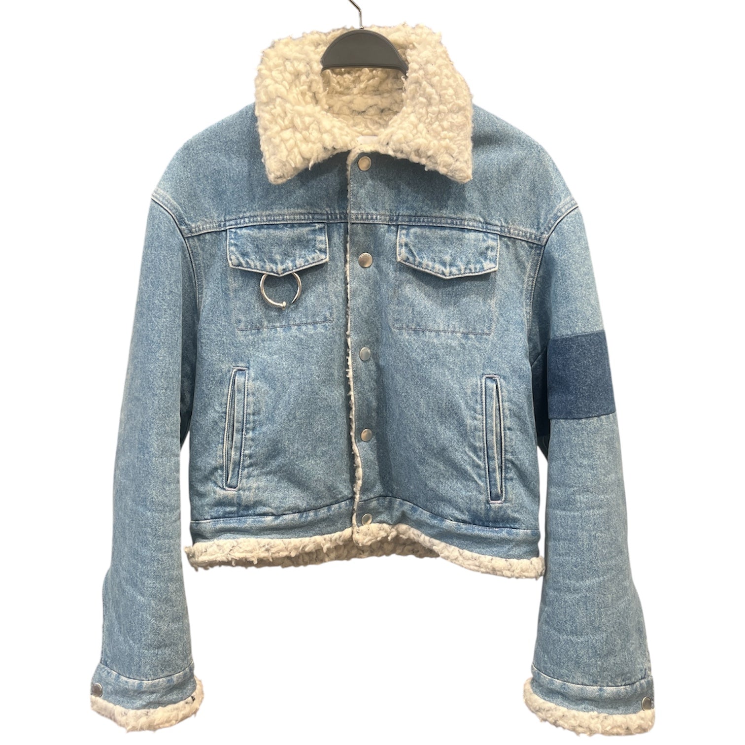 AMBUSH/Denim Jkt/1/Cotton/BLU/SHERPA LINED view 1