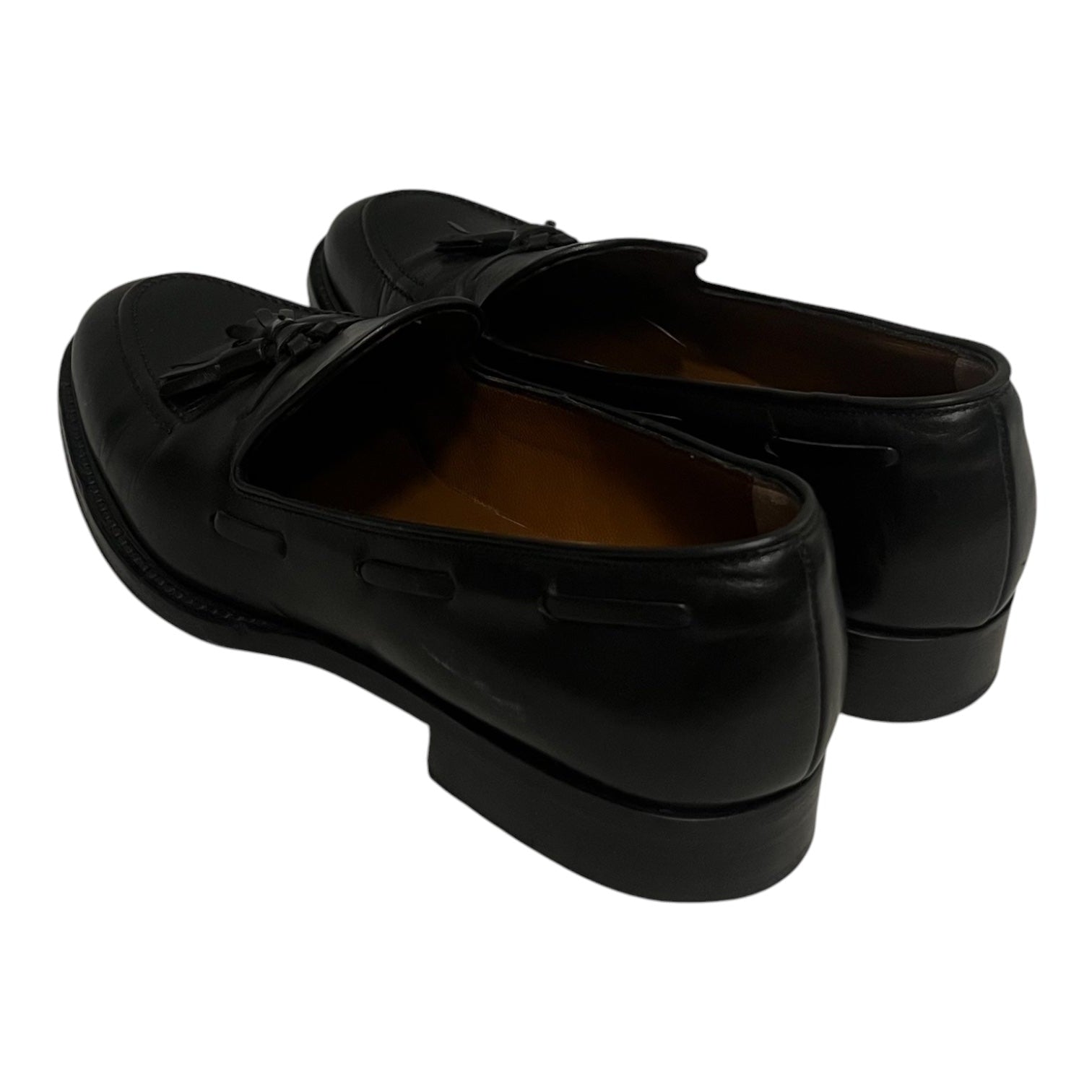 Ermenegildo Zegna/Loafers/EU 38/Leather/BLK/tassle loafers view 2