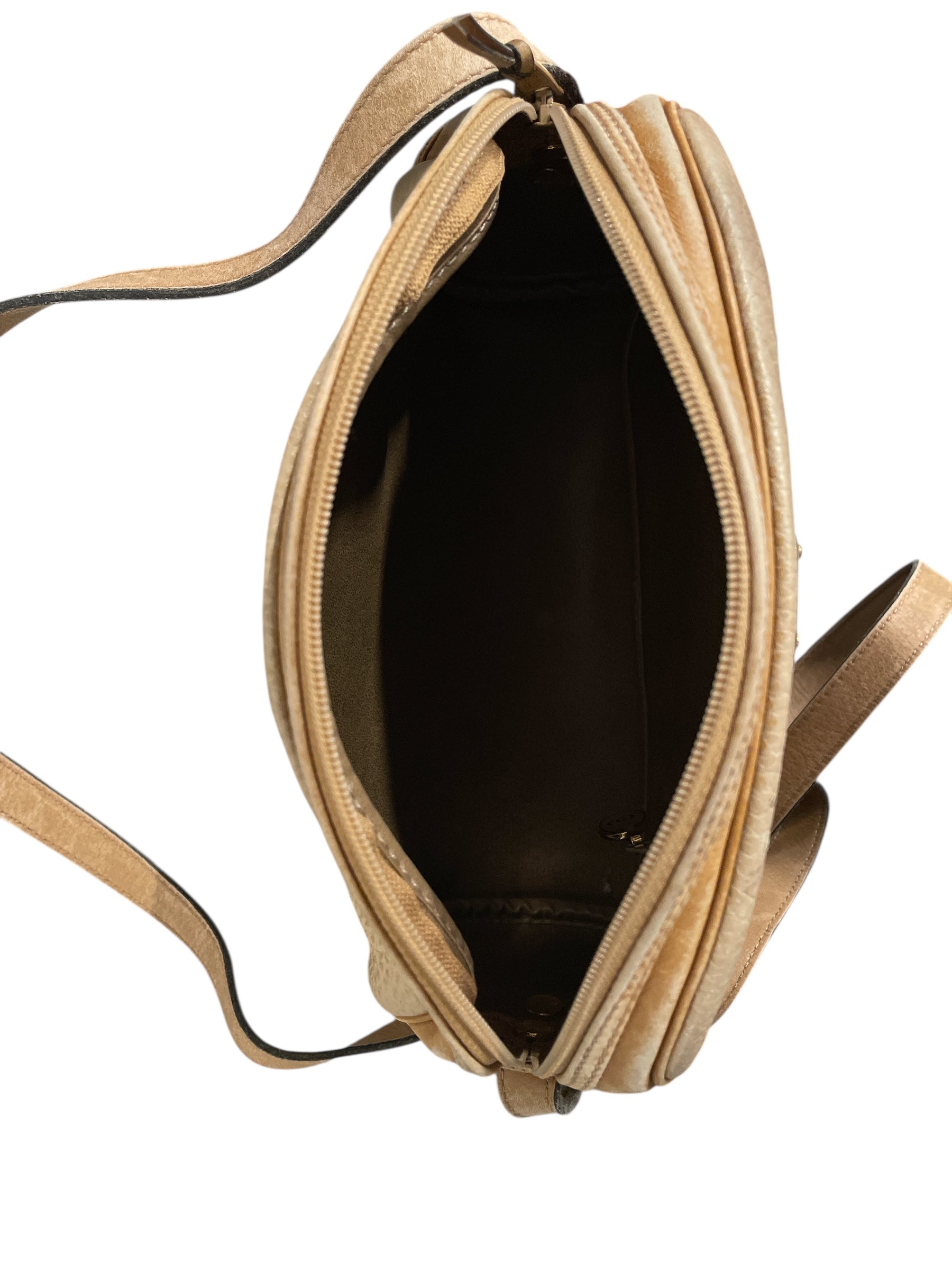 Christian Dior/Cross Body Bag/Leather/BEG/ view 5
