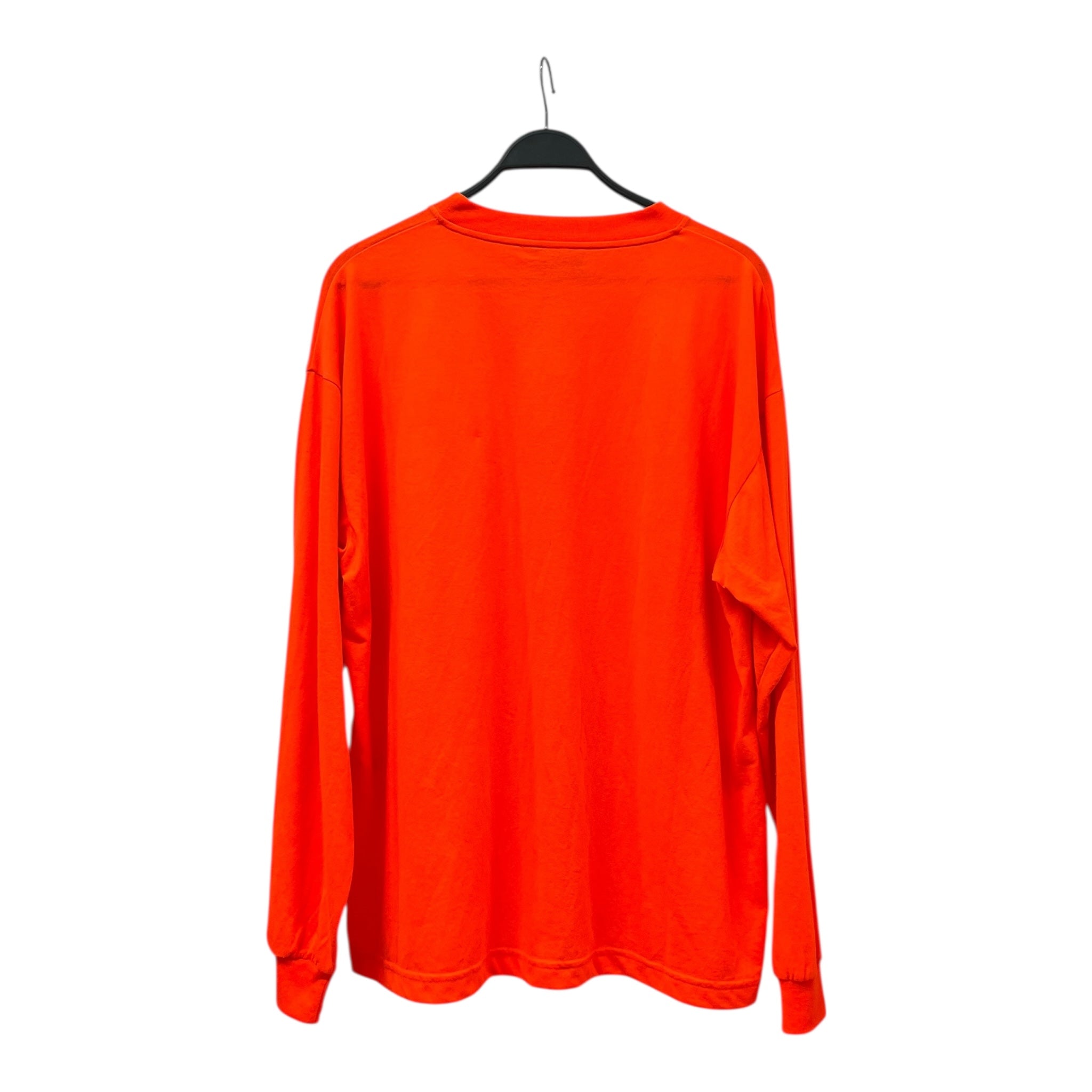 BALENCIAGA/LS T-Shirt/XL/Cotton/ORN/BALENCIAGA ON CHEST view 2