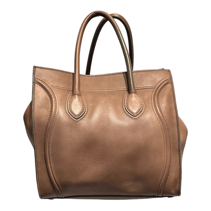 CELINE/Hand Bag/Leather/BEG/