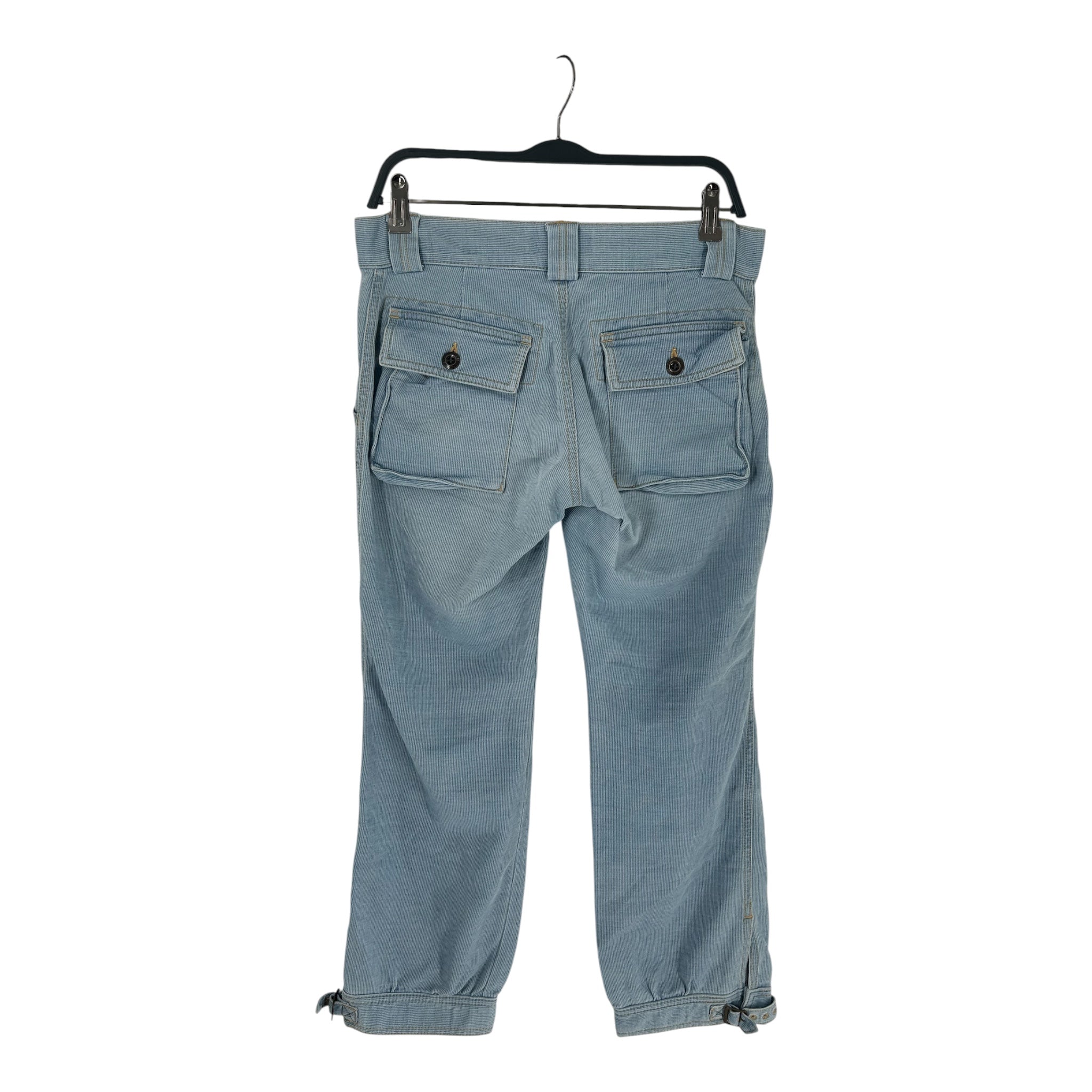 HYSTERIC GLAMOUR/Bottoms/Cotton/BLU/MINI FRNT POCKETS ANKLE BUCKLE view 2