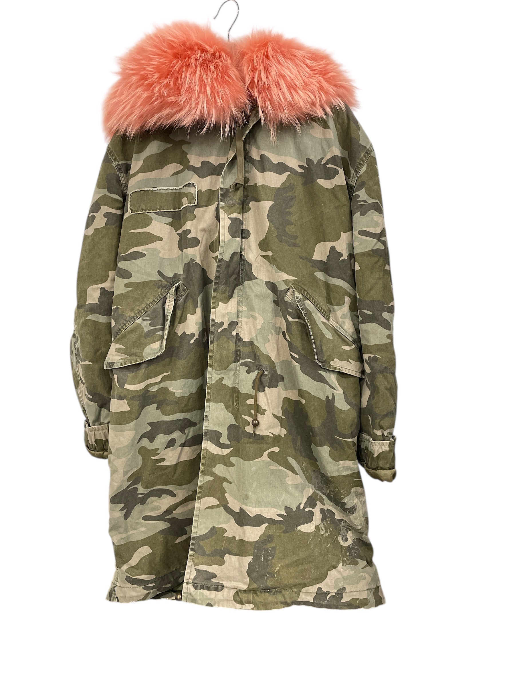 Mr&Mrs Italy/Trench Coat/XS/Camouflage/Cotton/MLT/ view 1
