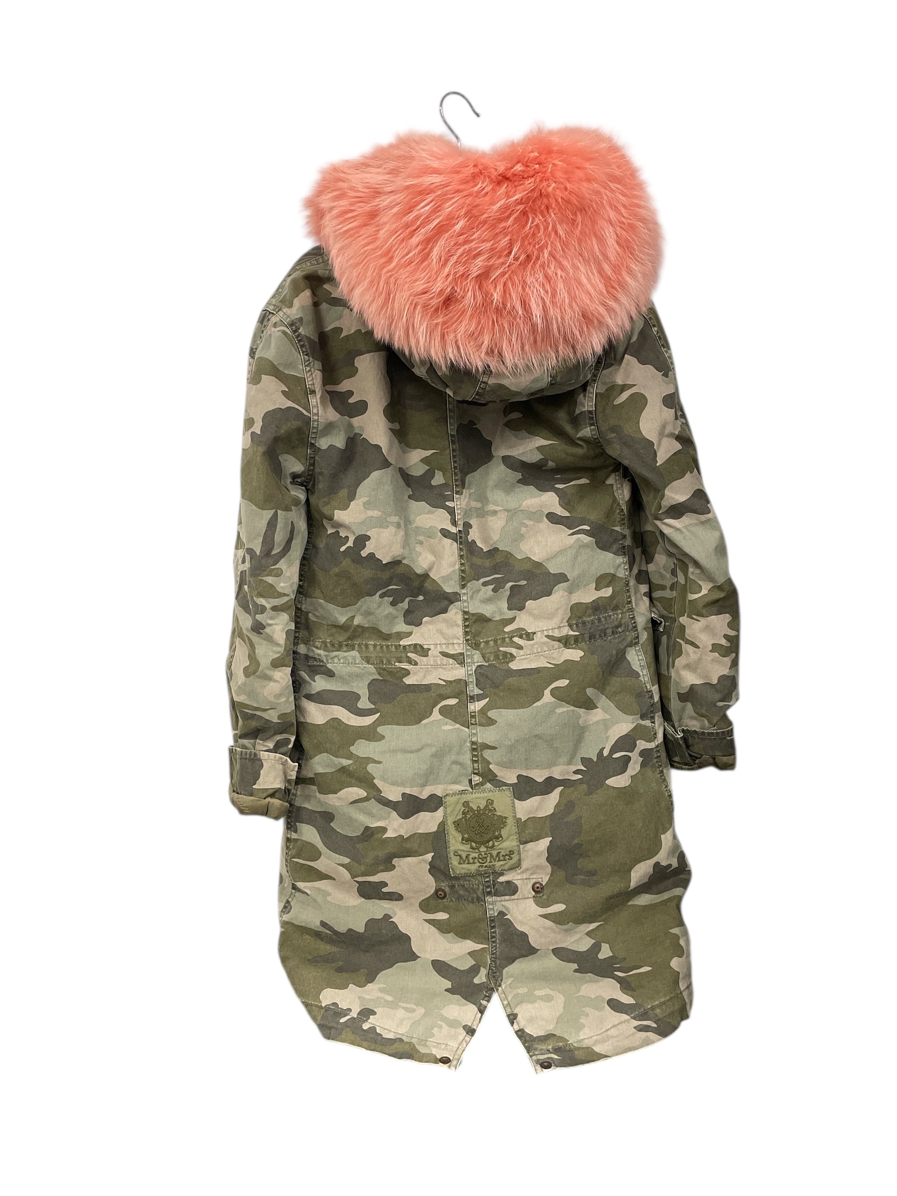 Mr&Mrs Italy/Trench Coat/XS/Camouflage/Cotton/MLT/ view 2