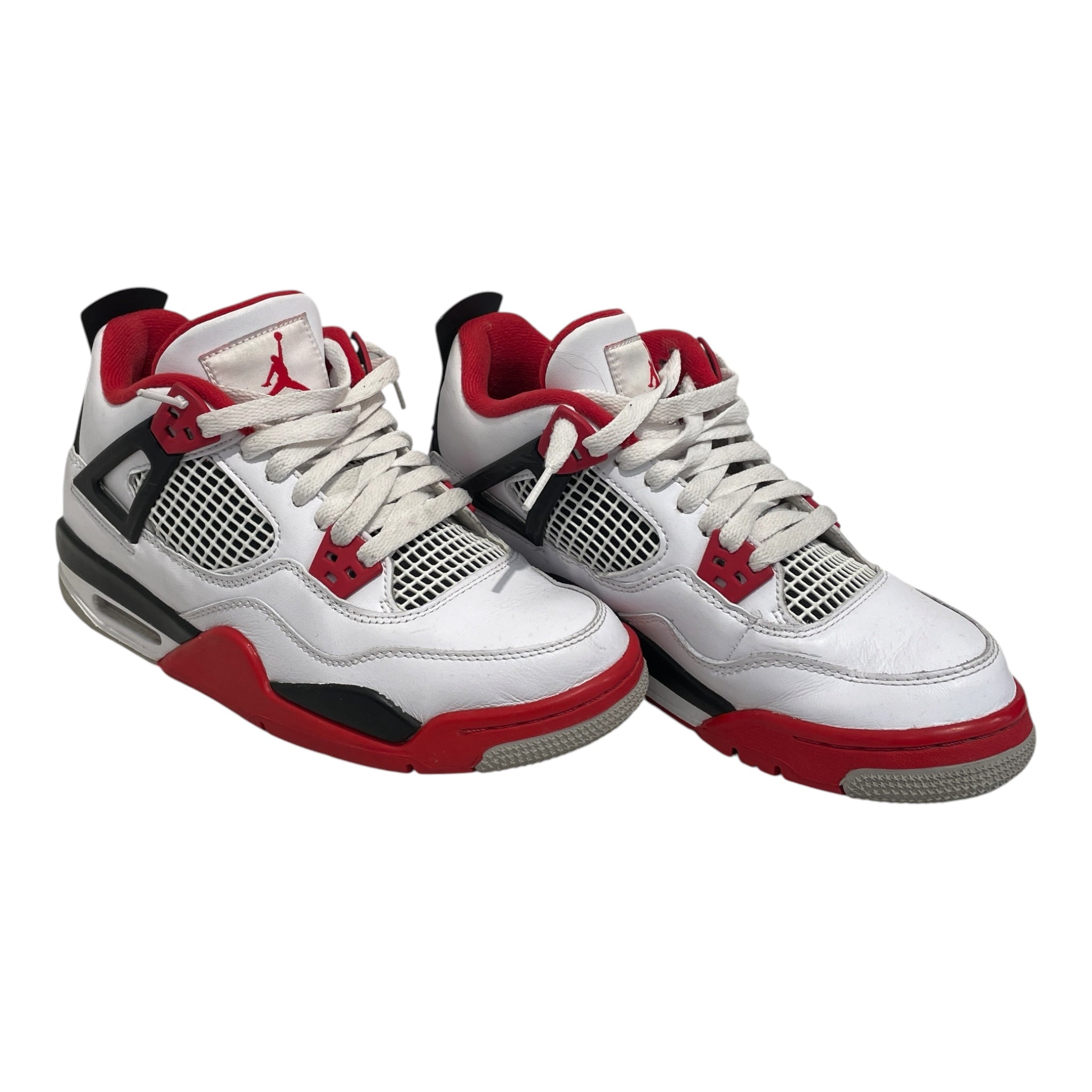NIKE/AIR JORDAN 4 RETRO OG/Hi-Sneakers/US 7/Leather/RED/408452-160 view 1