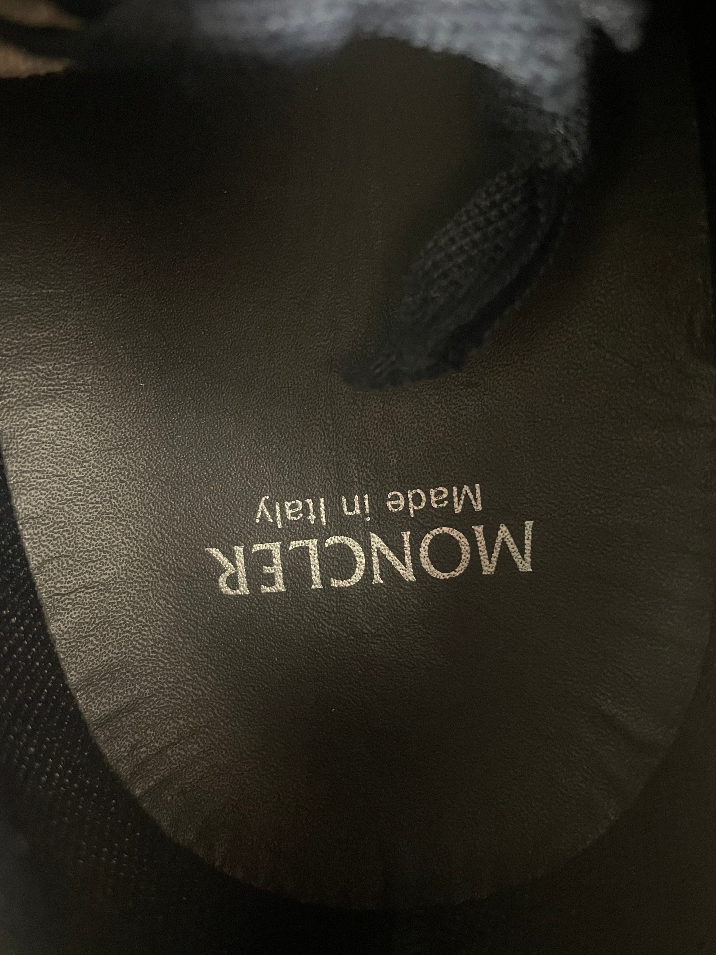 MONCLER/Low-Sneakers/EU 41/Polyester/BLK/Silencio Genius 2 est 2018 view 3