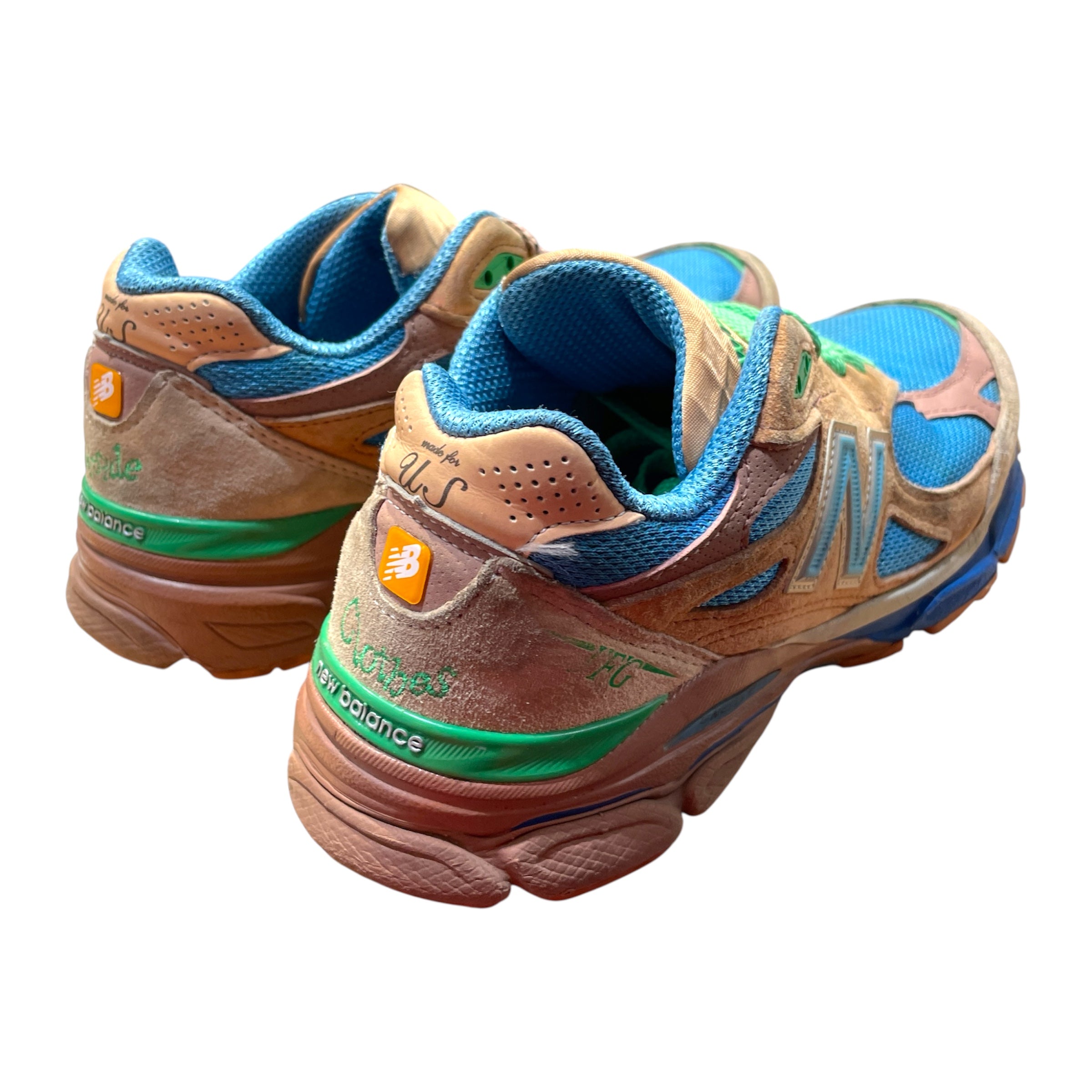 NEW BALANCE/Low-Sneakers/US 6/Cotton/MLT/Joe Freshoggood 990 view 2
