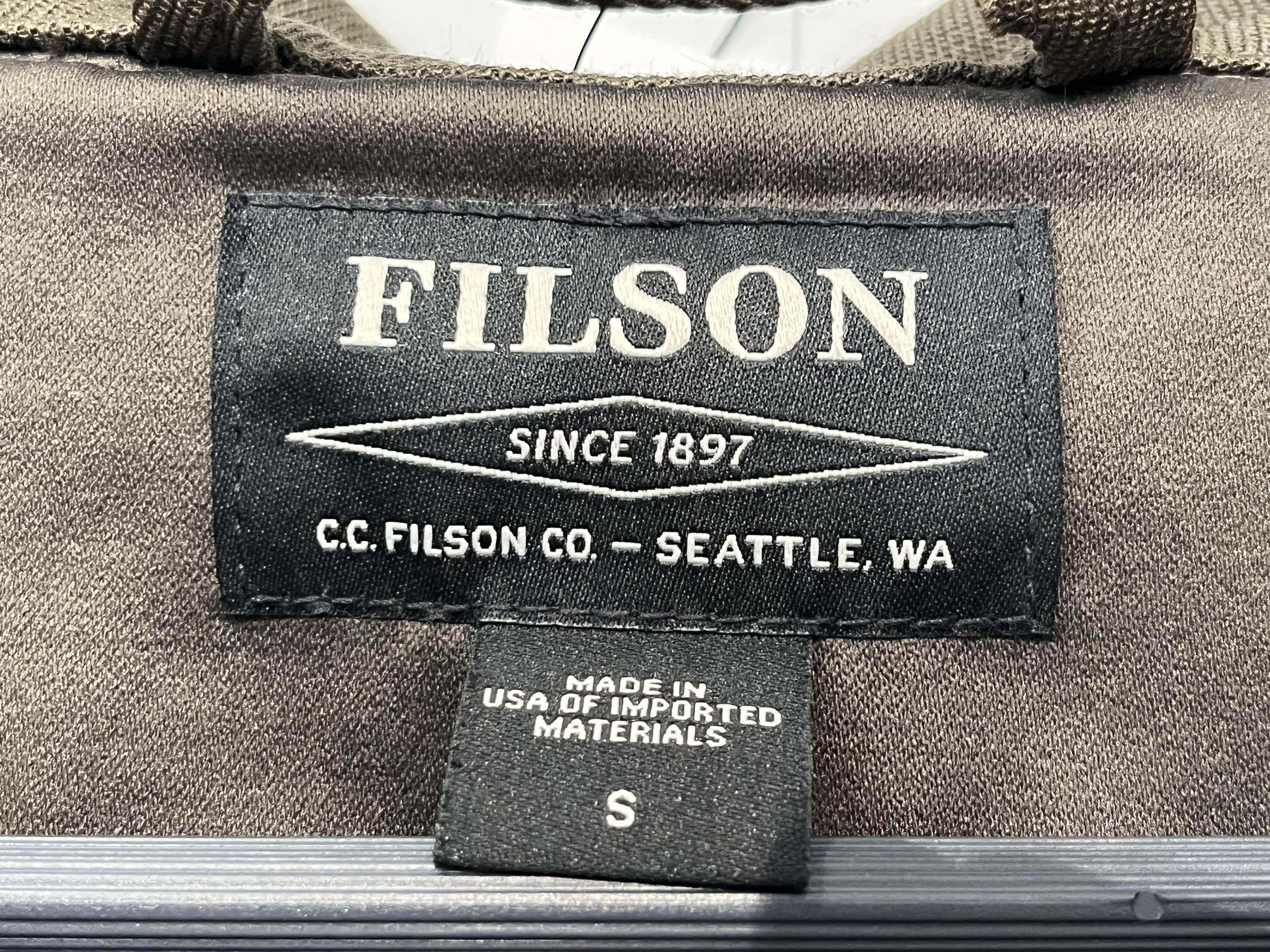 FILSON/Jacket/S/Wool/KHK/bomber jkt view 3