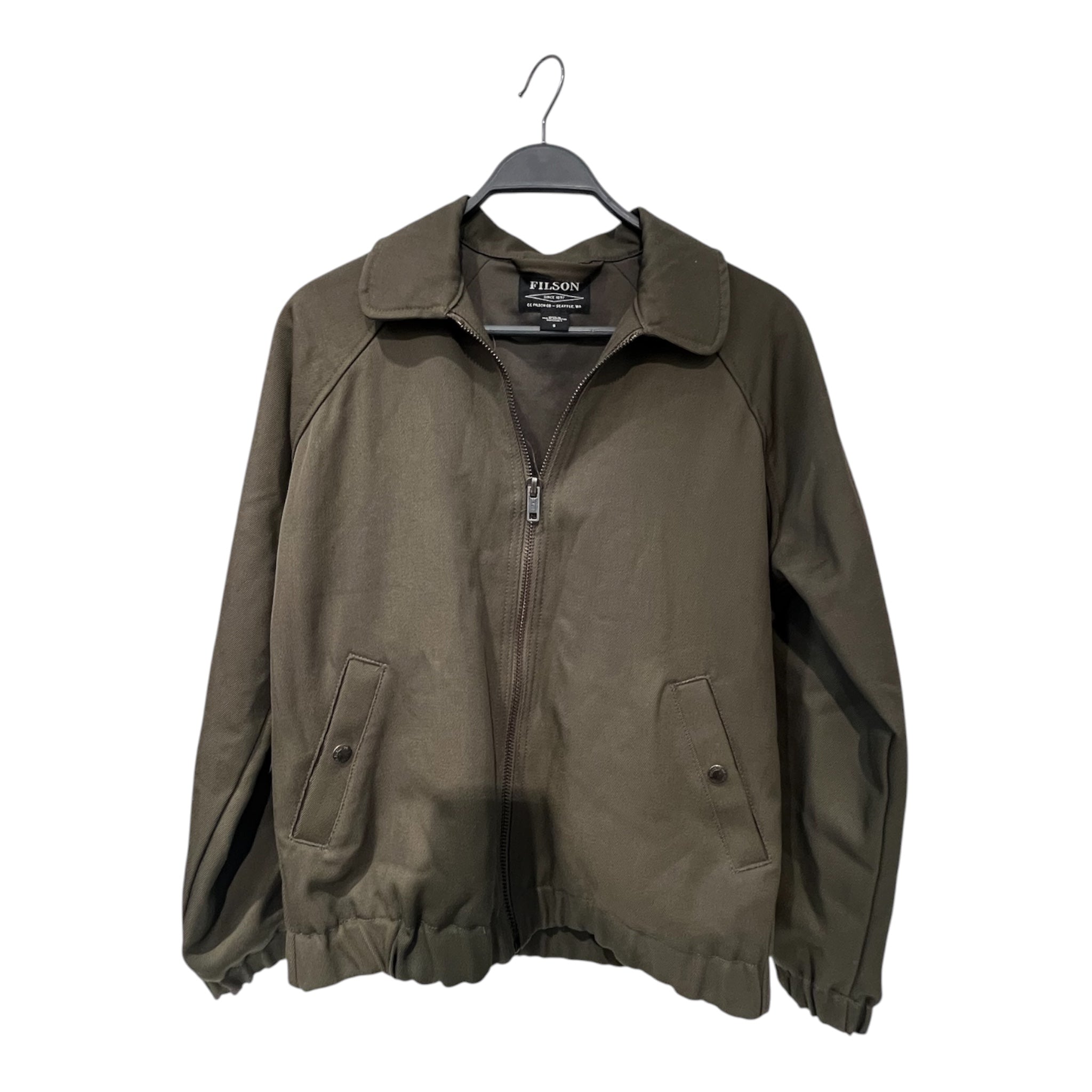 FILSON/Jacket/S/Wool/KHK/bomber jkt view 1