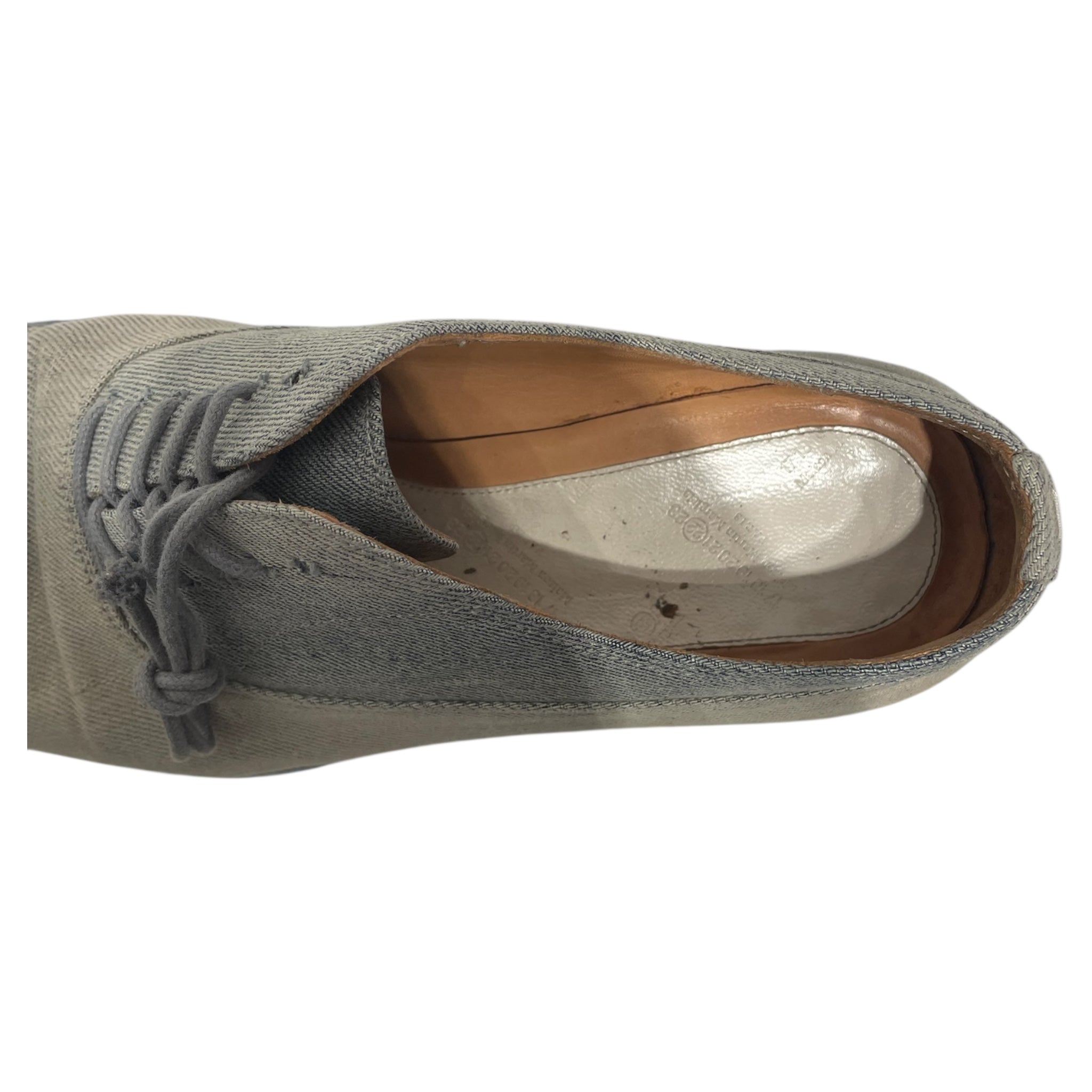 Maison Martin Margiela/Low-Sneakers/EU 40/Denim/BLU/Denim Oxford Shoe view 3