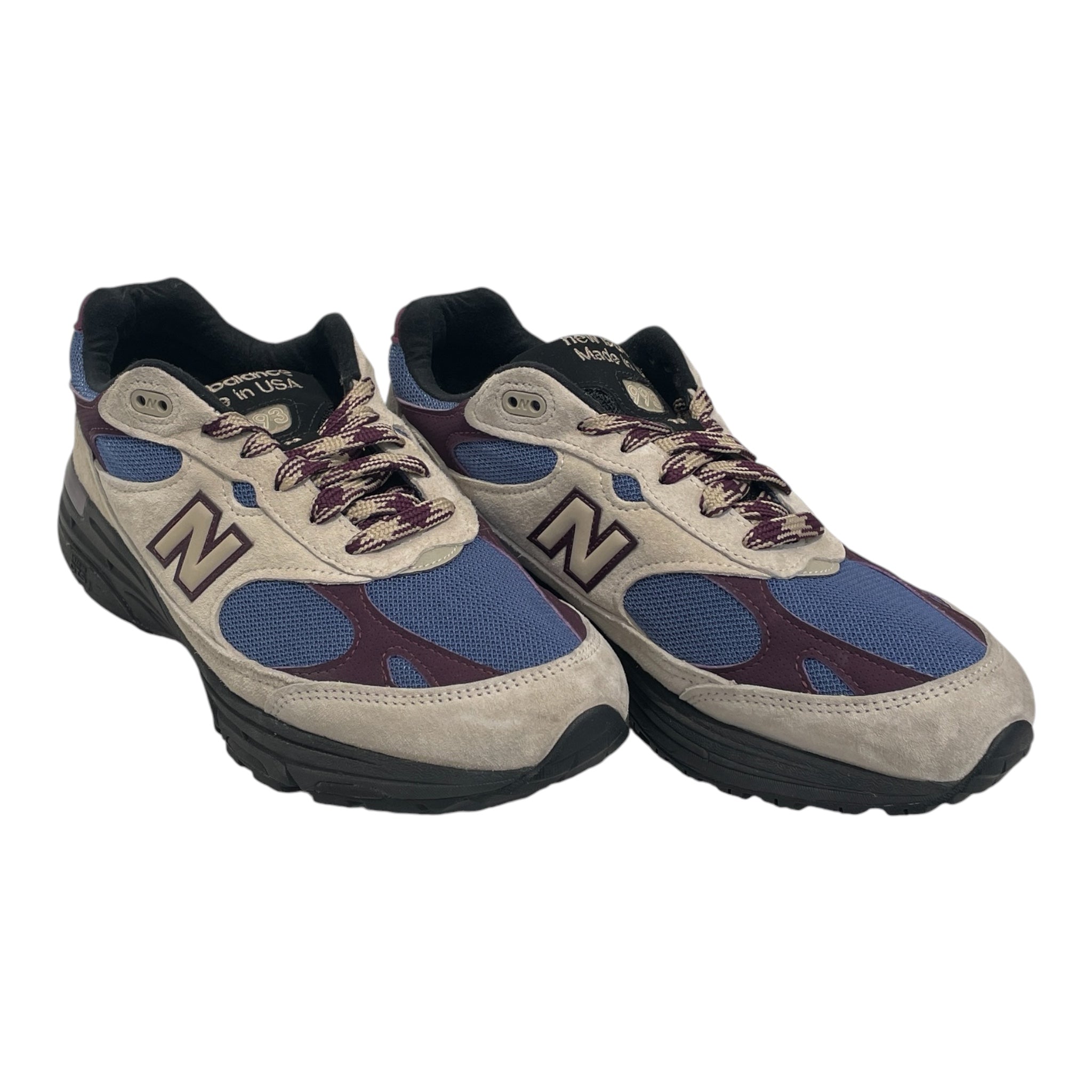 NEW BALANCE/MR993/Low-Sneakers/US 9/Leather/CRM/MR993ALL view 1