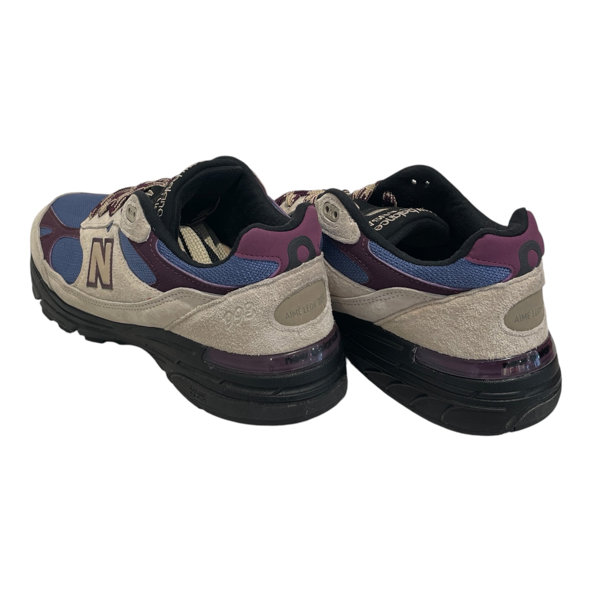 NEW BALANCE/MR993/Low-Sneakers/US 9/Leather/CRM/MR993ALL view 2