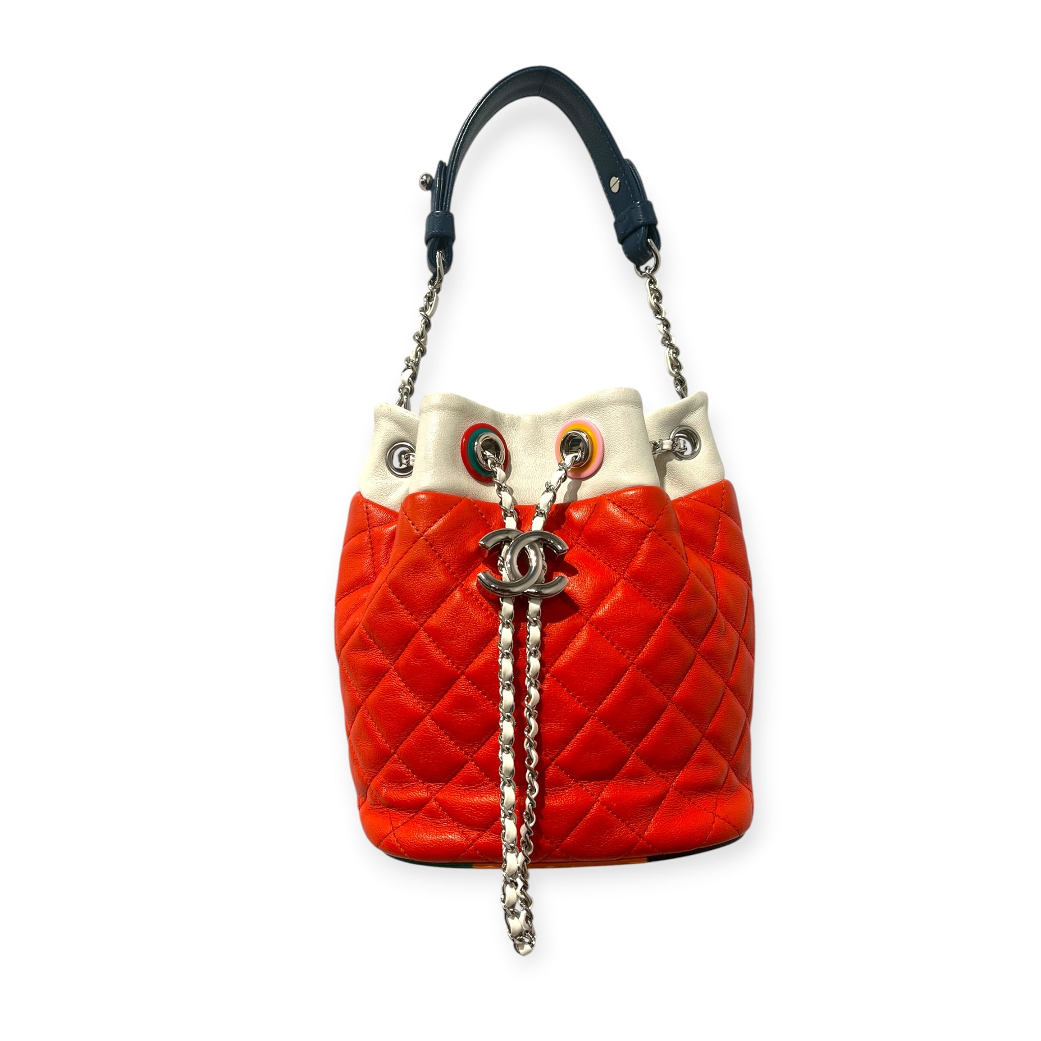 CHANEL/Bag/Lambskin/ORN/CUBA CHAIN BUCKET BAG view 1