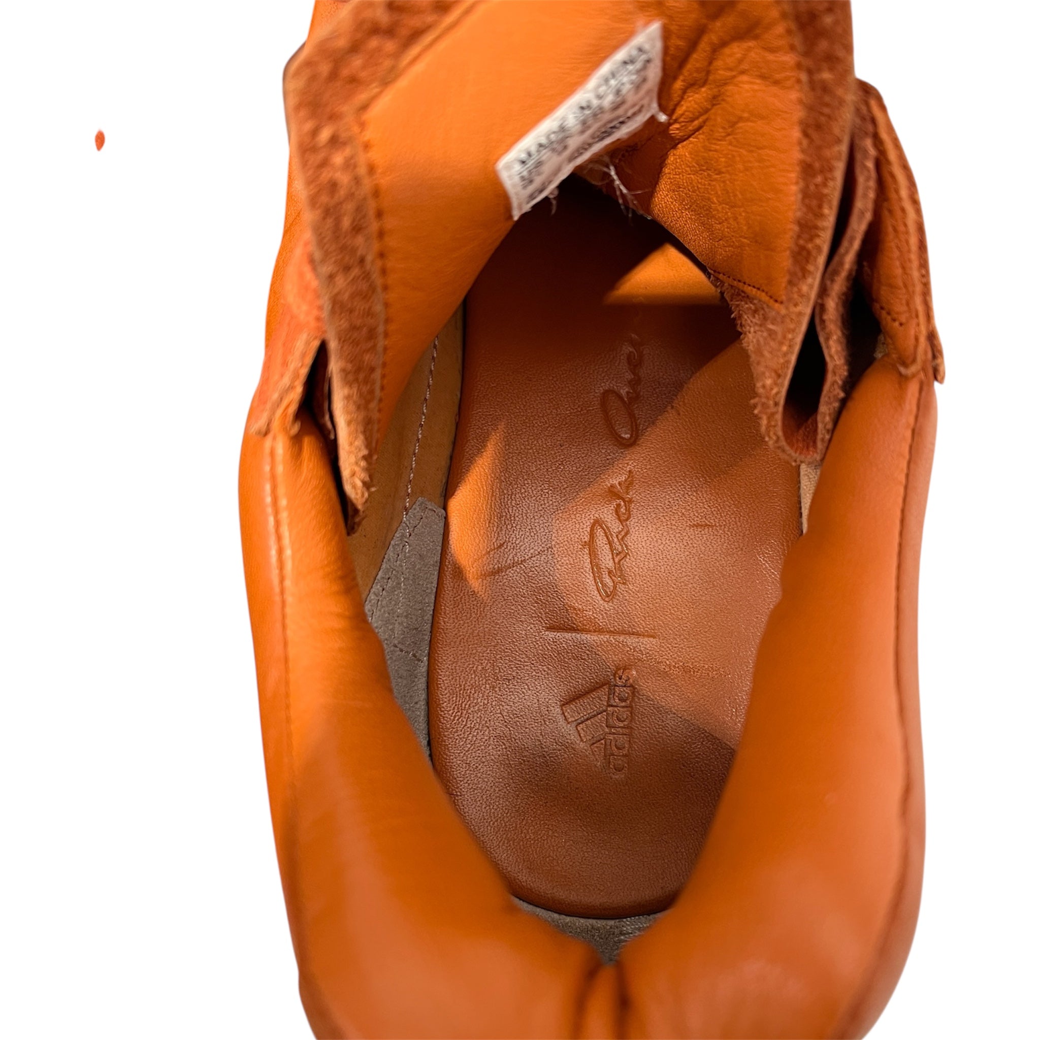adidas/Rick Owens/Low-Sneakers/US 10.5/ORN/LEVEL RUNNER IN LOW ORANGE view 3