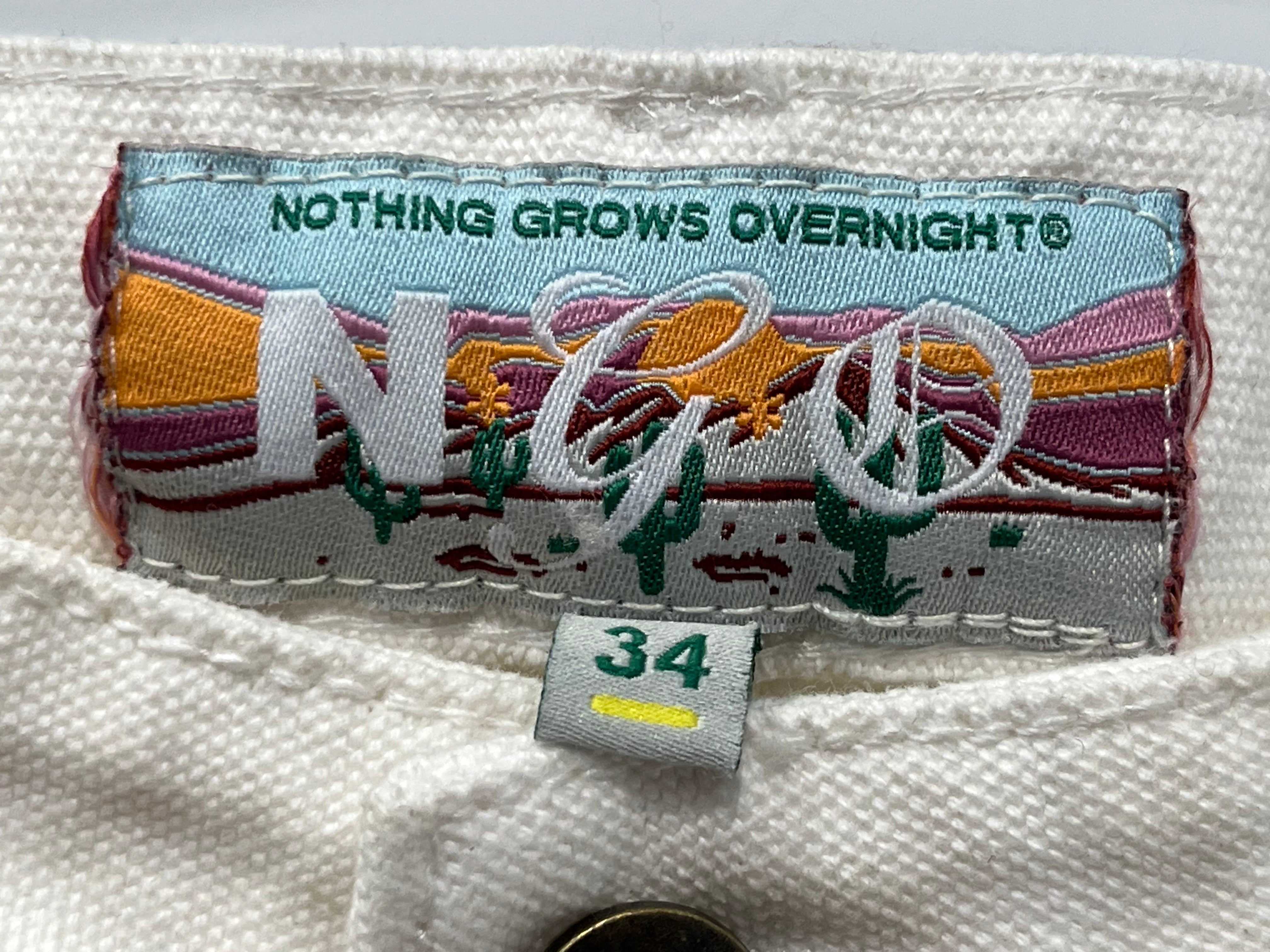NGO/Straight Pants/34/Cotton/CRM/PAINTER PANTS view 3