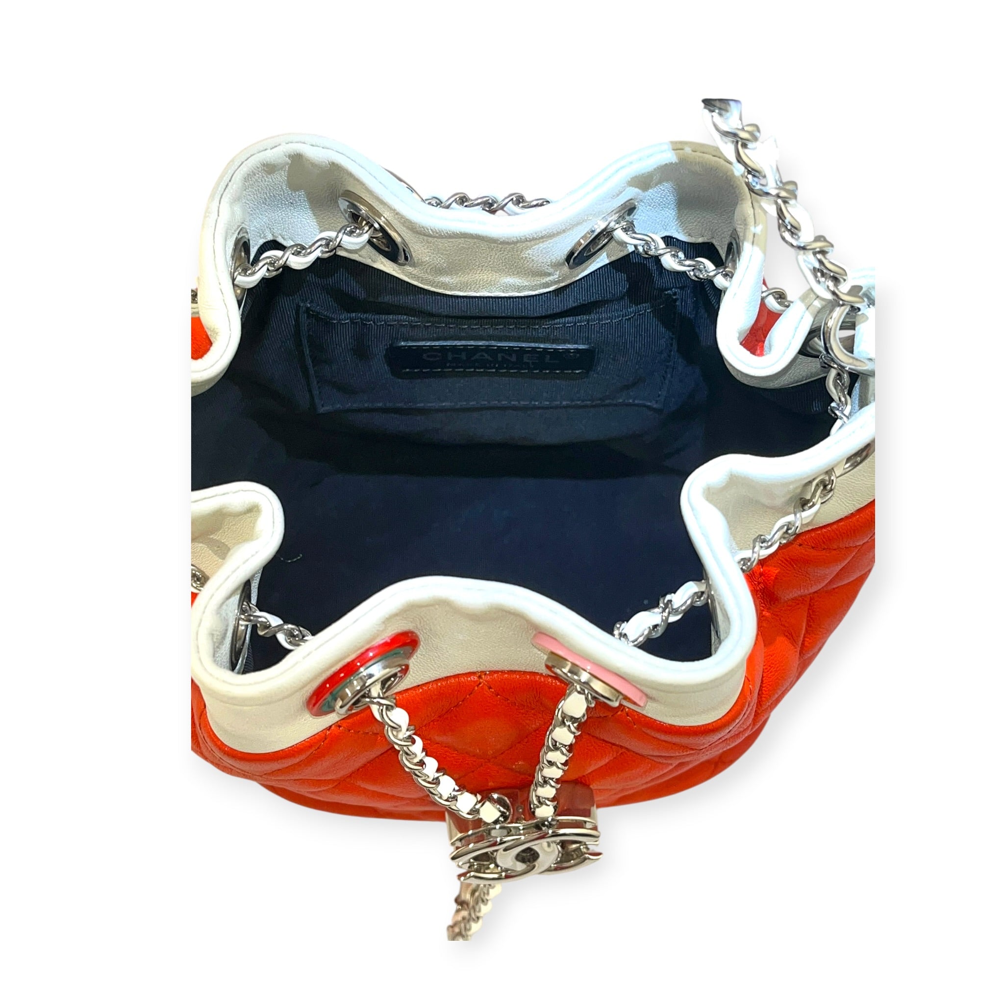 CHANEL/Bag/Lambskin/ORN/CUBA CHAIN BUCKET BAG view 5