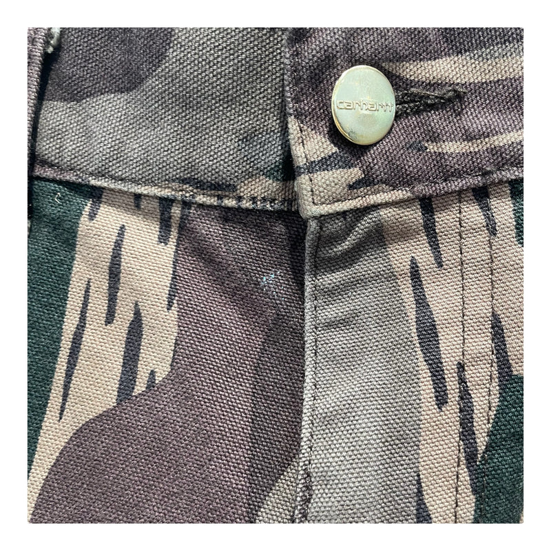 Carhartt/Straight Pants/26/Camouflage/Cotton/MLT/WIP Double Knee