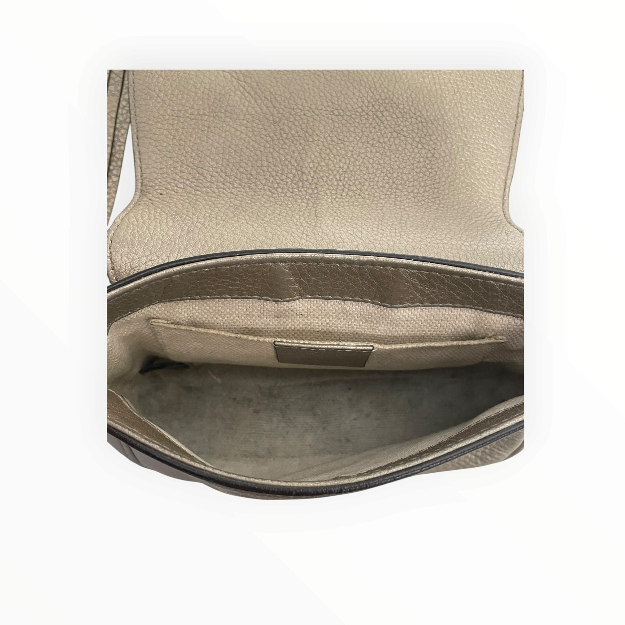 GUCCI/Cross Body Bag/Leather/GLD/soho chain shoulder bag view 5