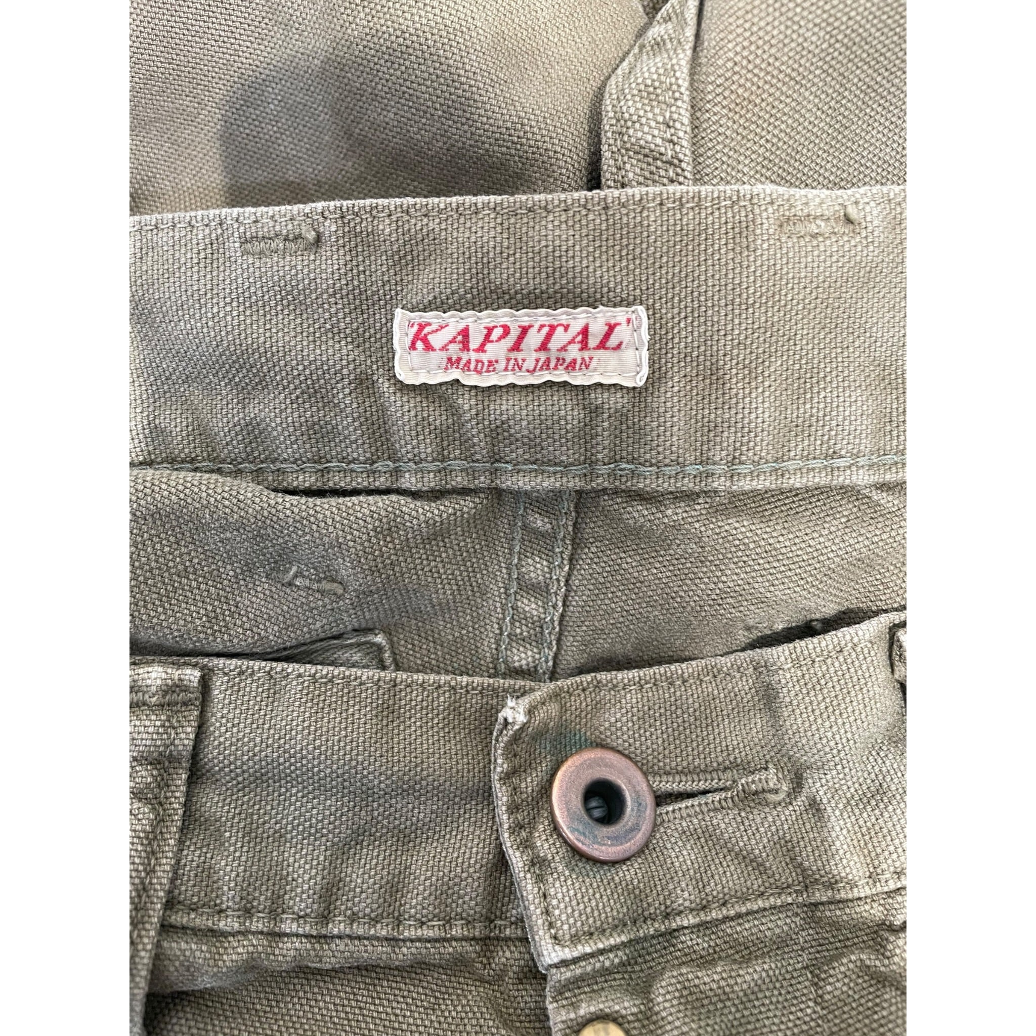 KAPITAL/Cargo Pants/S/Cotton/KHK/EK-562 view 3
