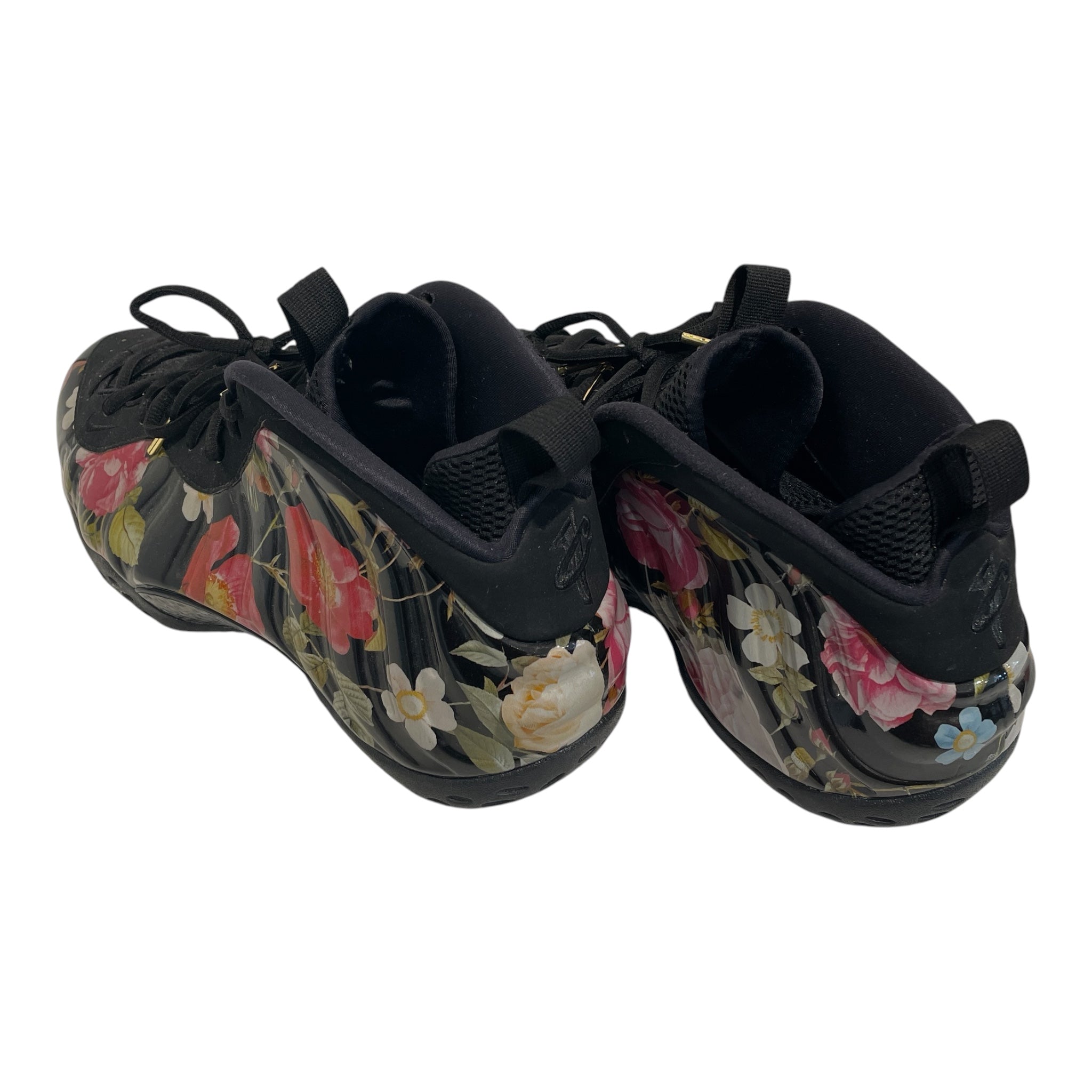 NIKE/Hi-Sneakers/US 13/Floral Pattern/BLK/314996-012 view 2