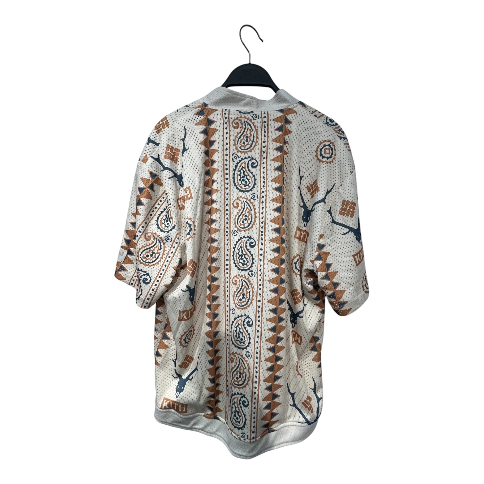 KITH/South2 West8(S2W8)/Columbia/Shirt/S/Polyester/CRM/Paisley/BRANDS ON SIDE view 2