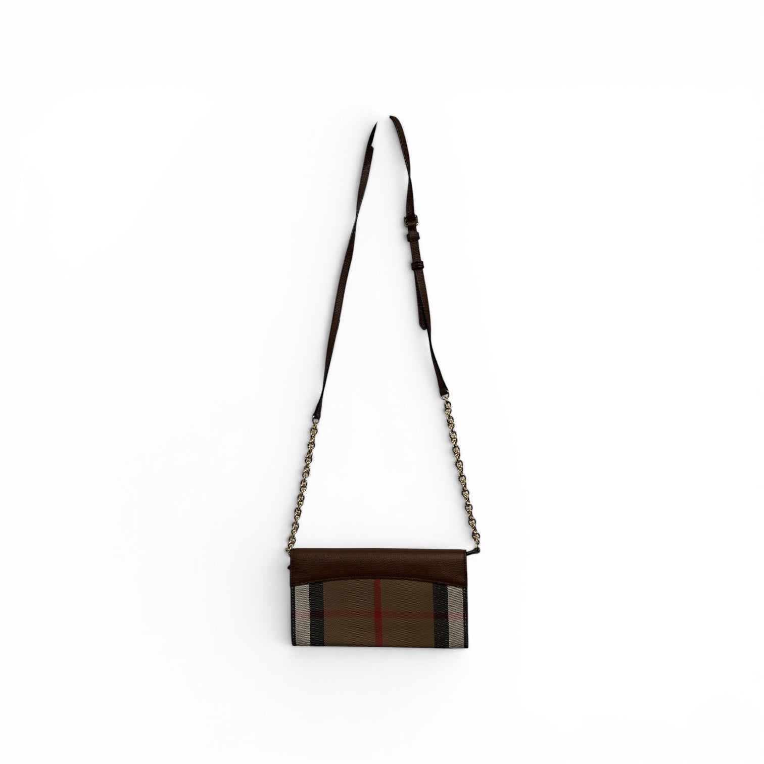 BURBERRY/Wallet/Leather/BRW/HOUSE CHECK CHAIN WALLET view 2