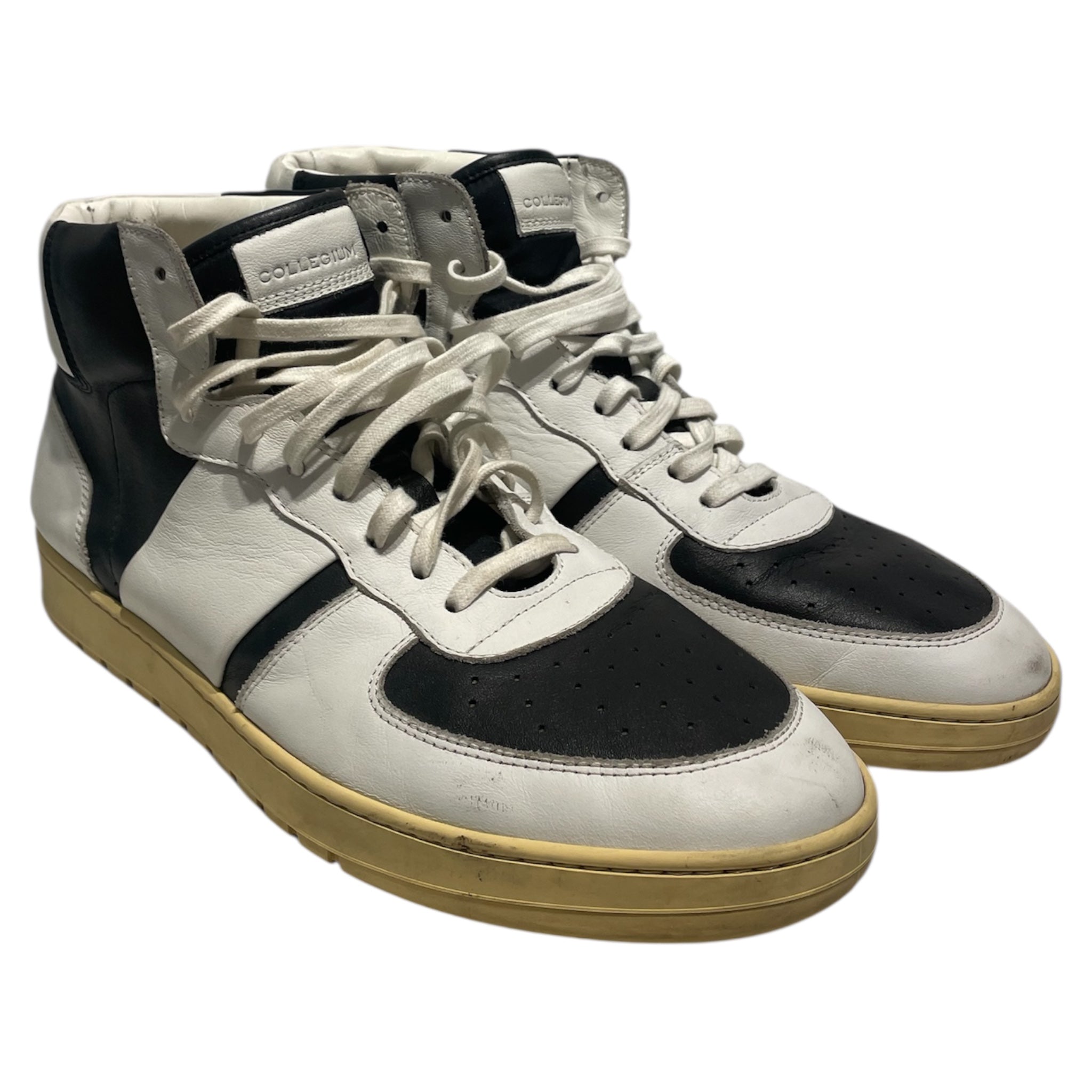 COLLEGIUM/Hi-Sneakers/US 13/Leather/WHT/Pillar Destroyer view 1